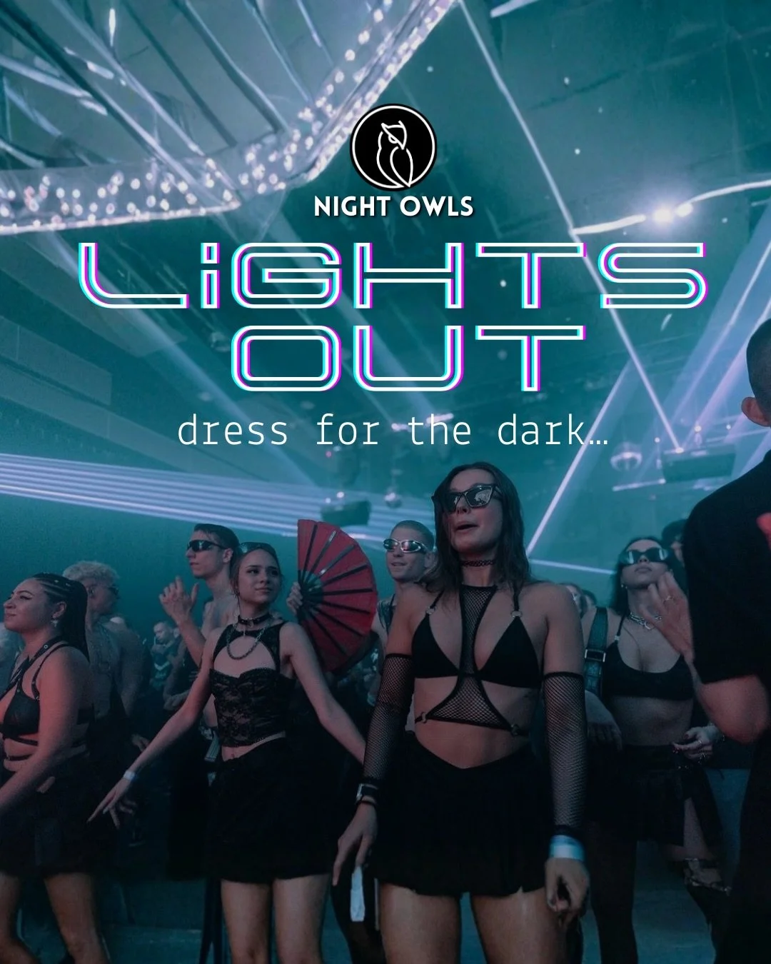 Dress for the dark&hellip;

and the rest will follow. 

🖤

Fetish-forward, minimal, expressive, or barely there.

⚡️ Lights Out: A Techno Play Party

🎟️ nightowlsmeet.com/lights-out

#NightOwls #LightsOut #techno #technoparty #technonyc