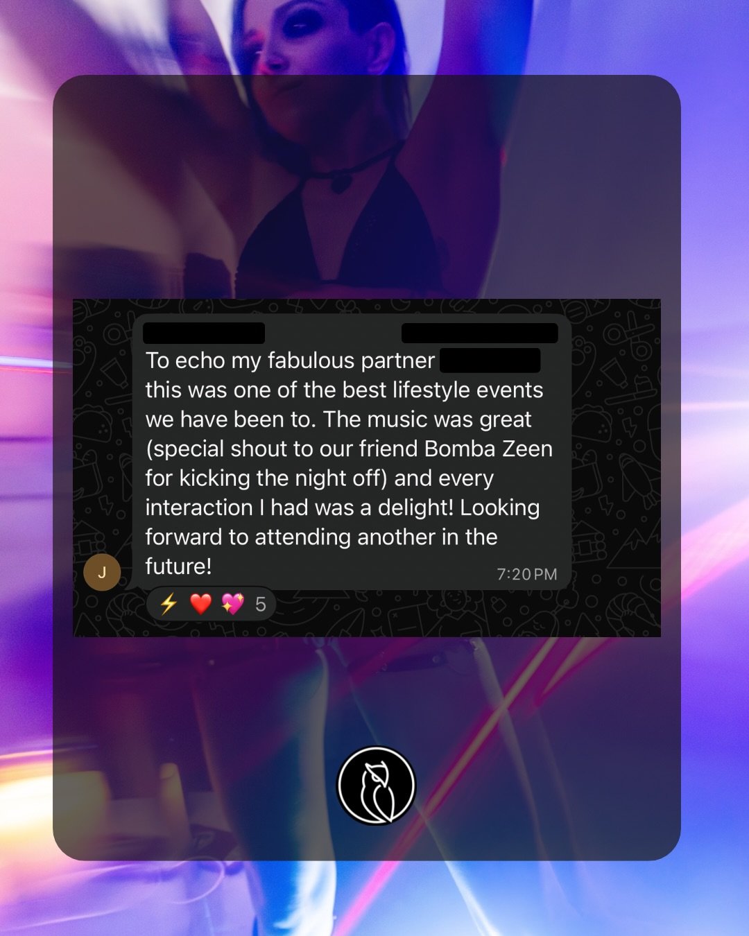 Lights Out turns a Brooklyn loft into a packed night of techno, performances, and unexpected moments. The DJs keep the energy high all night, with surprise appearances and interactive stations. Lights Out is a night of movement, dance, curiosity, sel