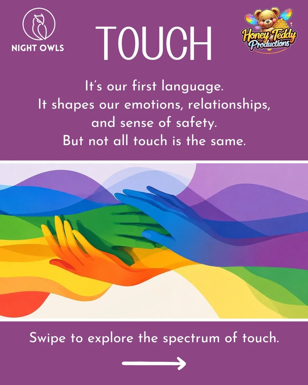 Join us for Ebbs &amp; Flows: A Platonic Touch Workshop &amp; Rhythmic Dance Experience on July 23rd! 🌑🦉🌊

Designed with intention, this experience centers around care, boundaries, emotional safety, and genuine connection across all identities and