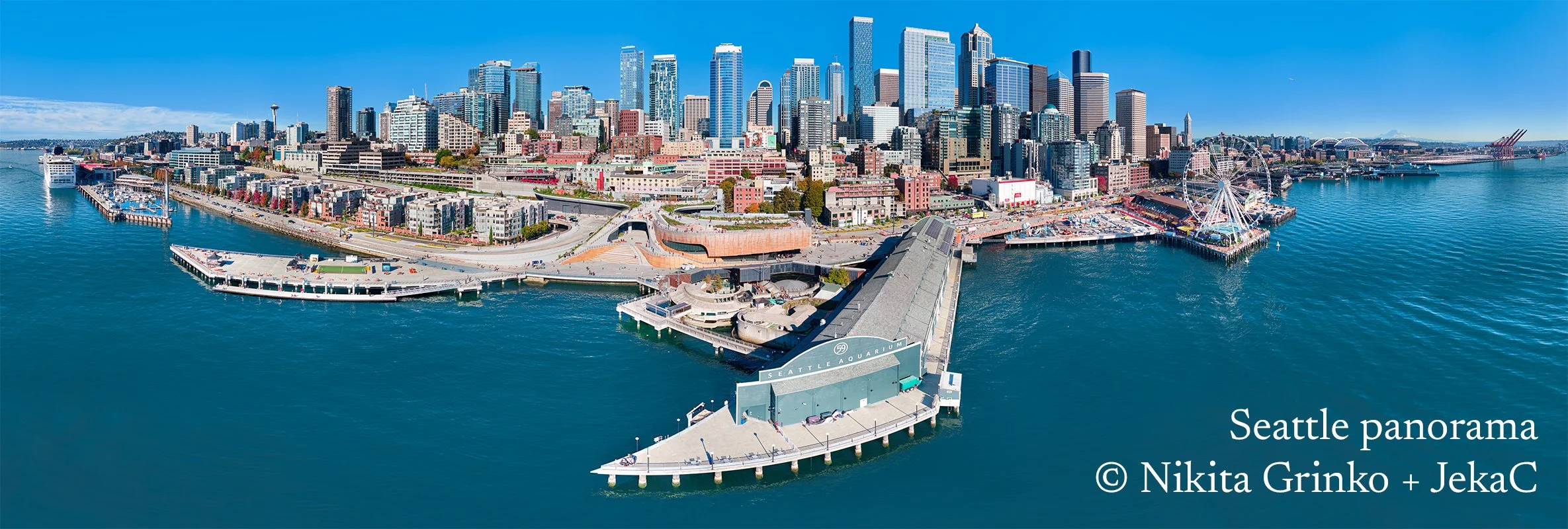 The panorama is made from about 70 images in total and has a resolution of 1.42 giga pixels.
This amazing work was created in collaboration with my colleague JekaC. Thank you men, you're awesome!