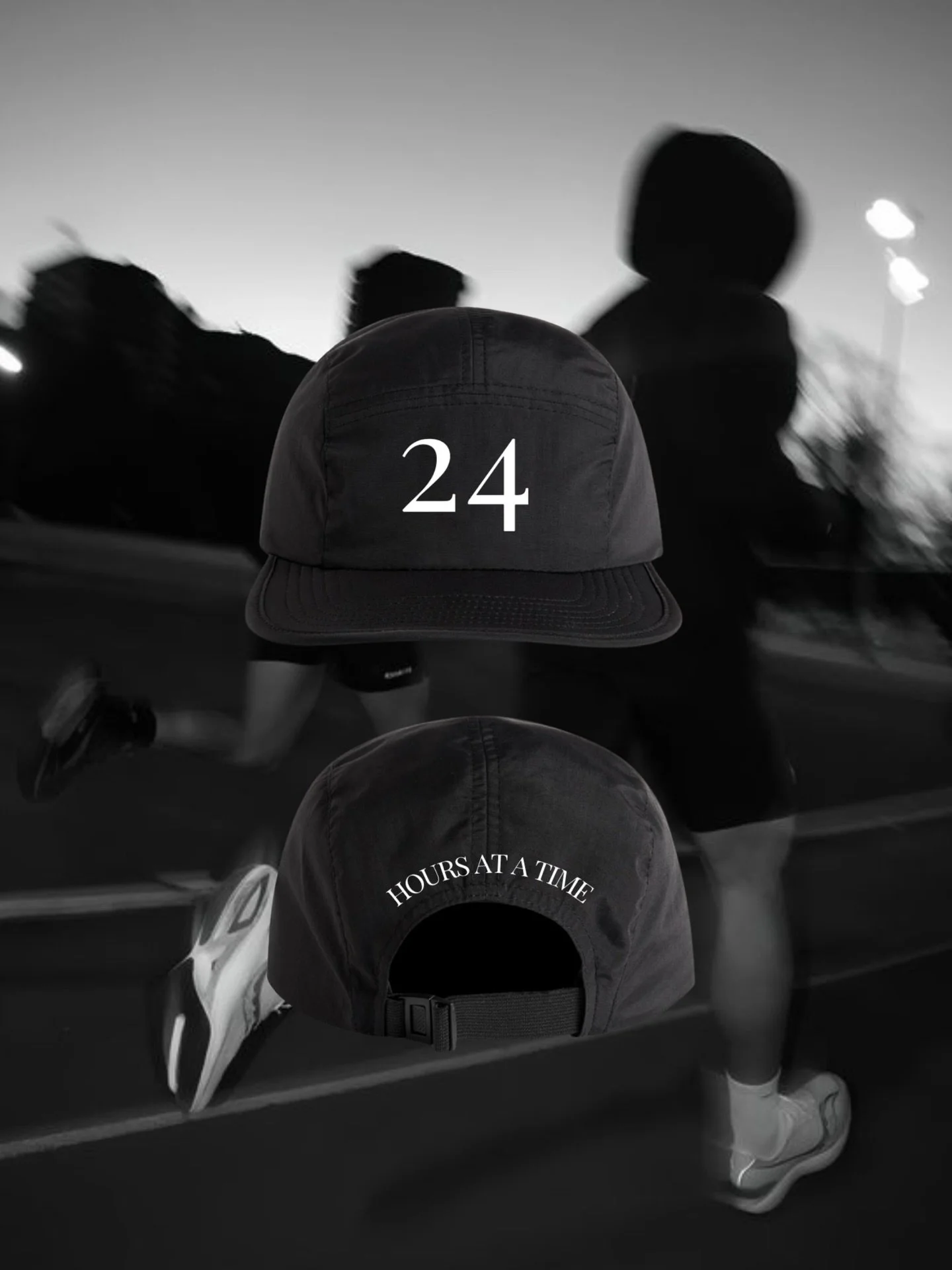 The Pace 

Built for forward motion. 

Lightweight and intentional, The Pace is designed for miles - physcial or personal. When your thoughts start to race, return to rhythm. One breath. One step. One mile.

Just the next 24.