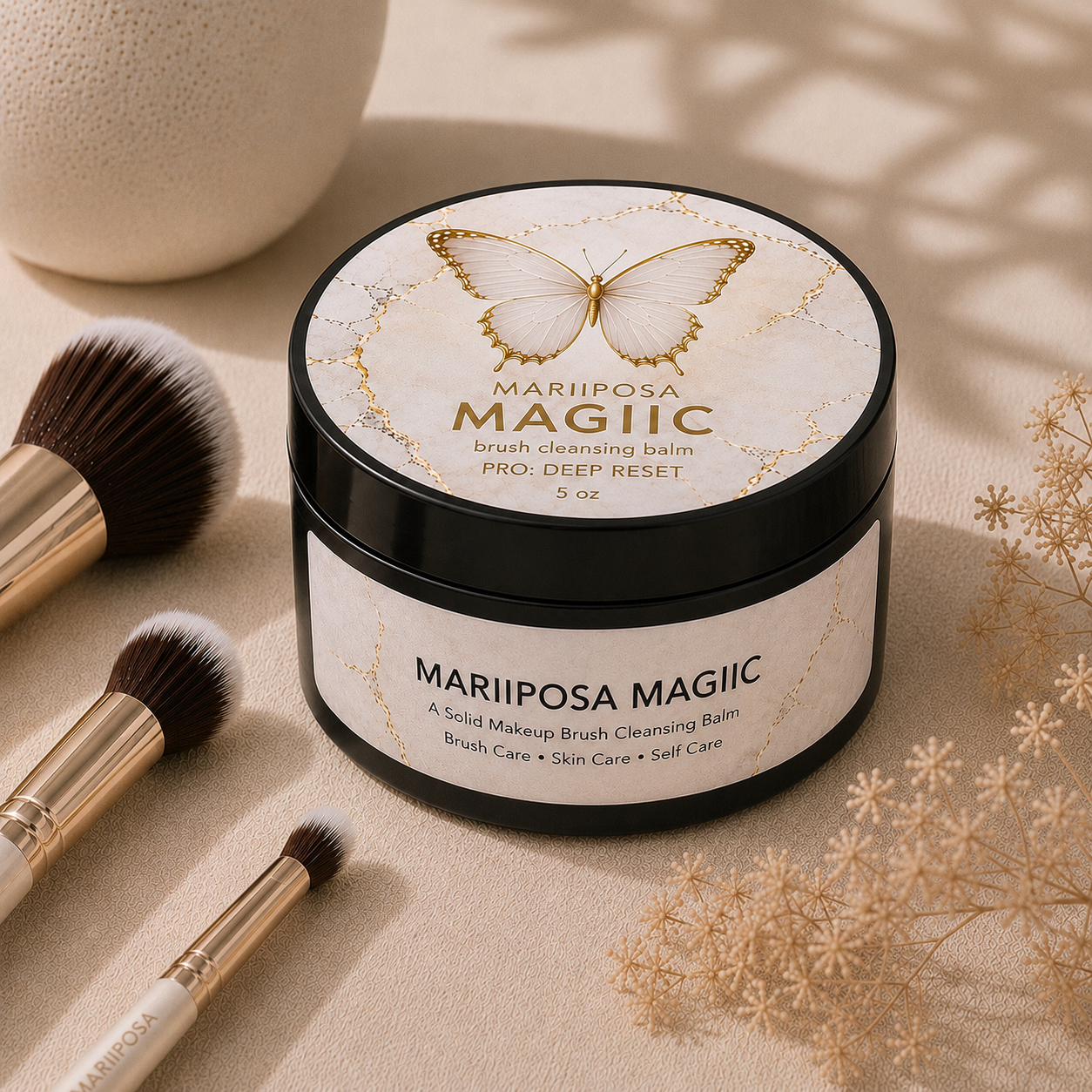 NOIIR05, Exclusive for PROS, MAGIIC Brush Cleansing Balm