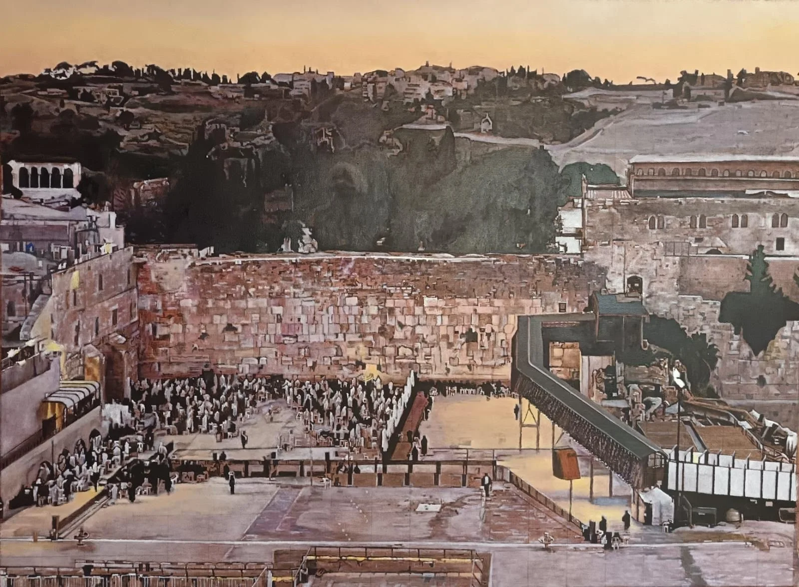 Sunrise at Kotel Hamaraavi