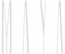 The word 'MAYA' written in tall, thin, white letters on a black background.