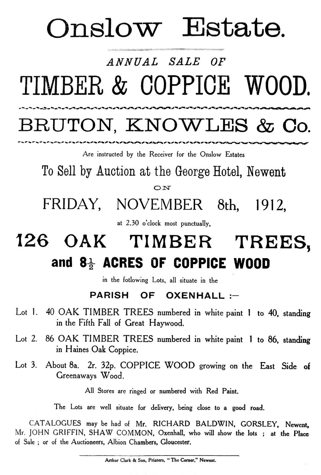 Advertising the annual timber sale in 1912.jpg