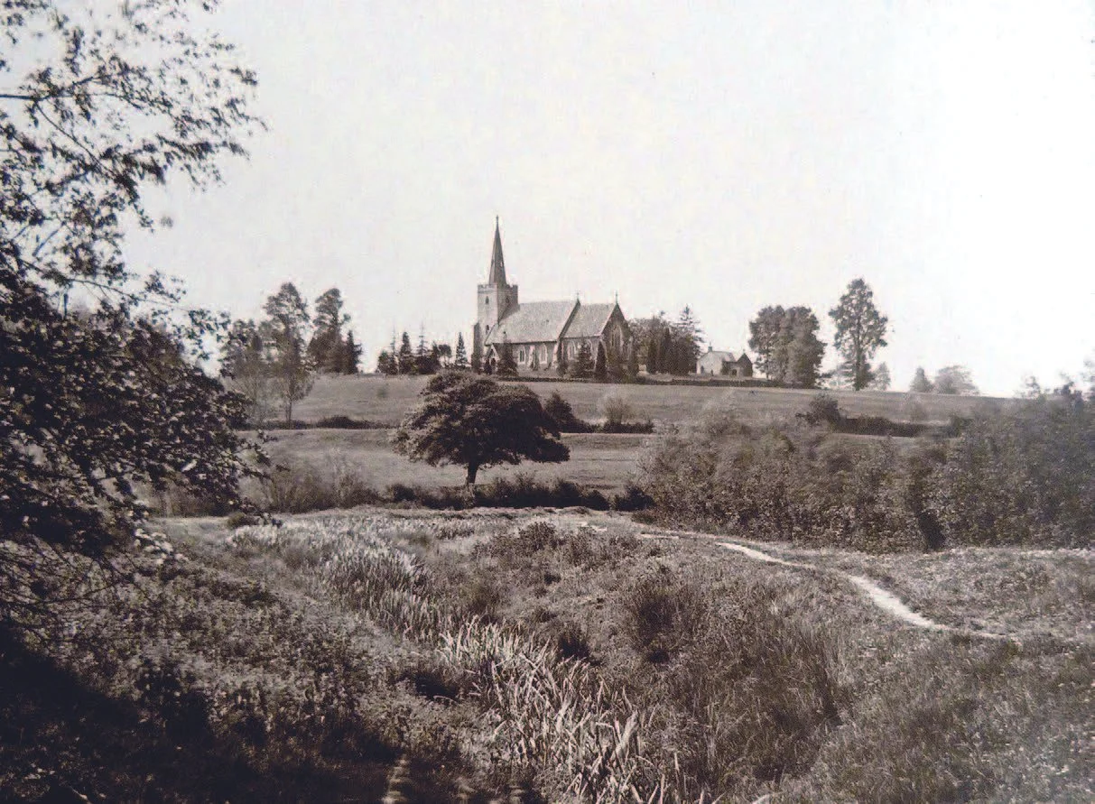St Anne's Church, Oxenhall in 1905