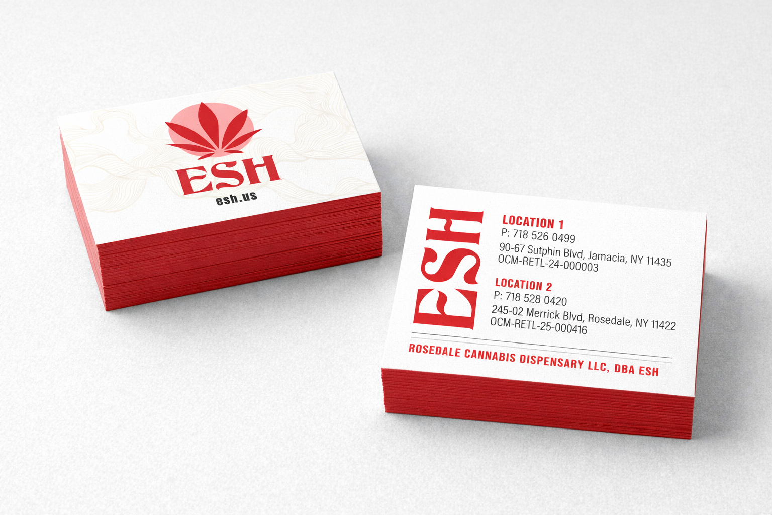 Business cards for ESH dispensary.png