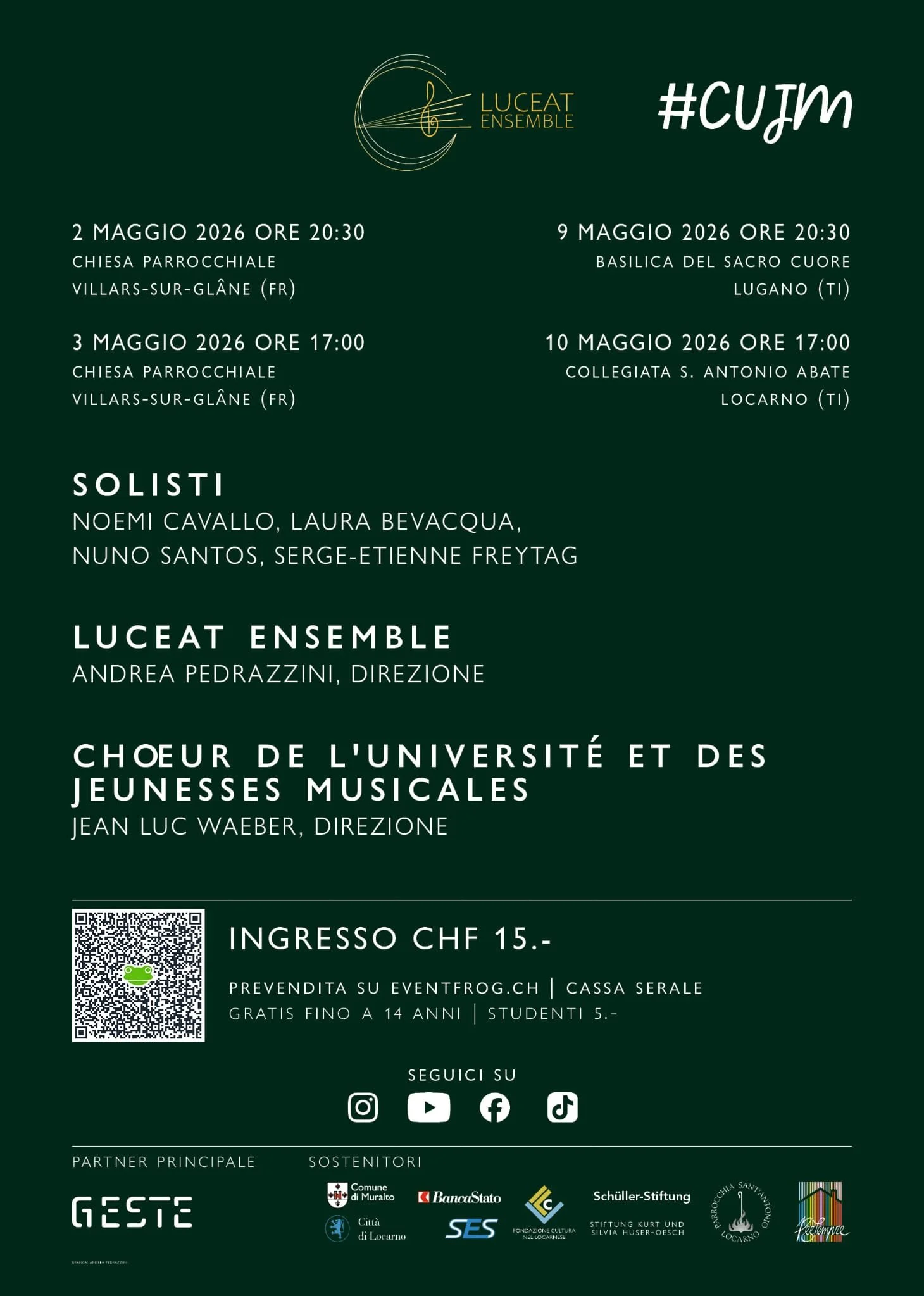 Messa di Bruckner con A. Pedrazzini e la Luceat Ensamble 