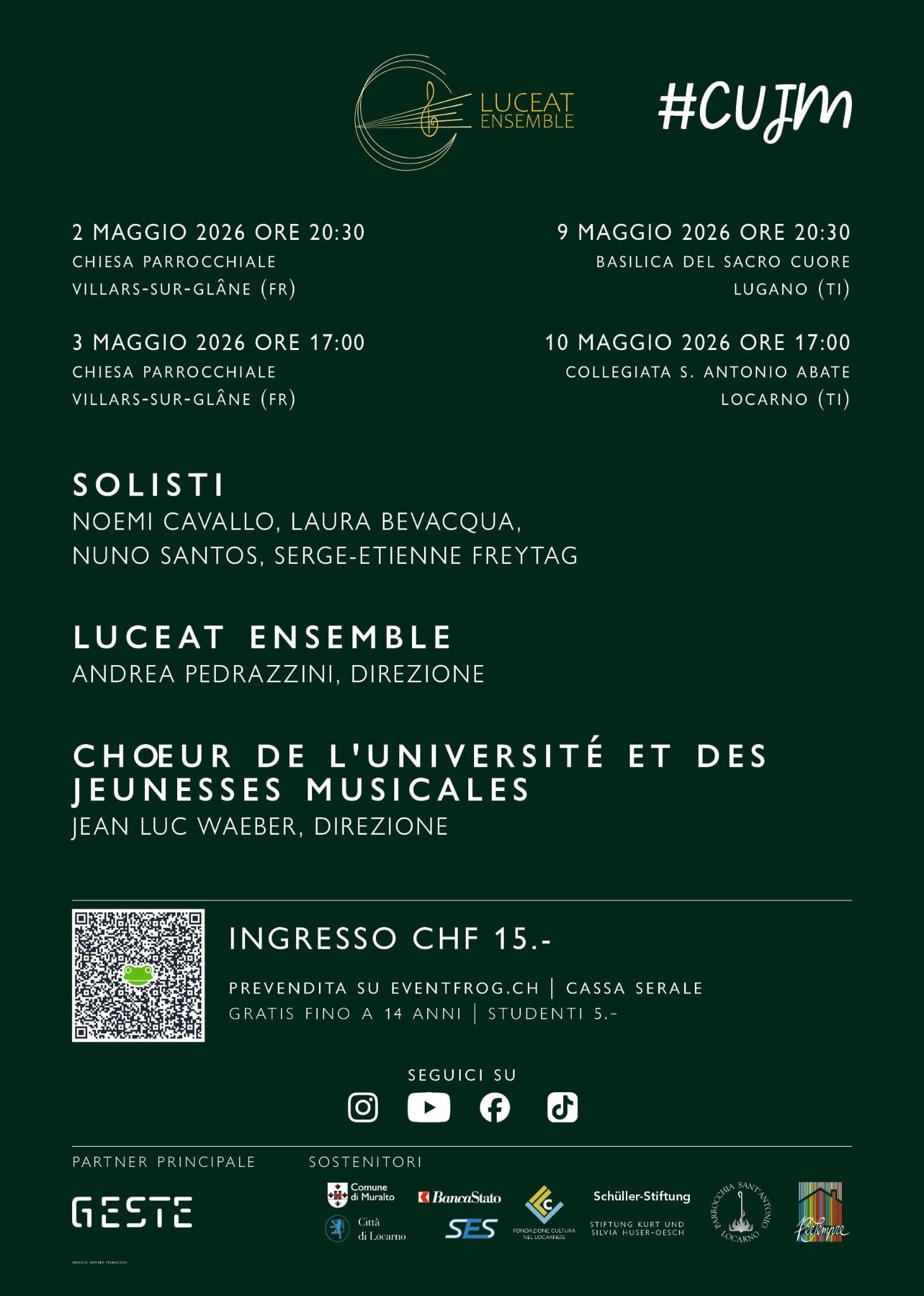 Messa di Bruckner con A. Pedrazzini e la Luceat Ensamble