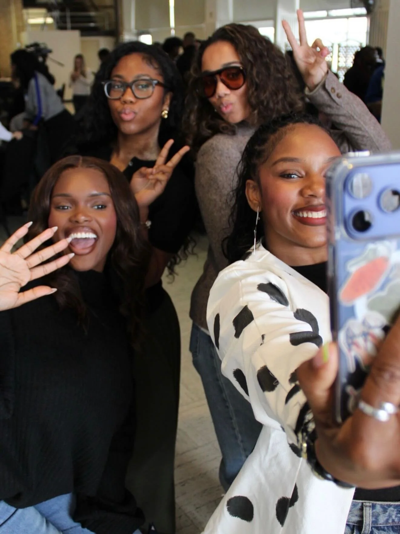 Last week we had the pleasure of of joining @chanteljackson79 in supporting the next wave of professional leaders at @bronxcommunitycollege during the Next Wave Career Summit! ✨As panelists for a conversation on how to turn viral moments into valuabl