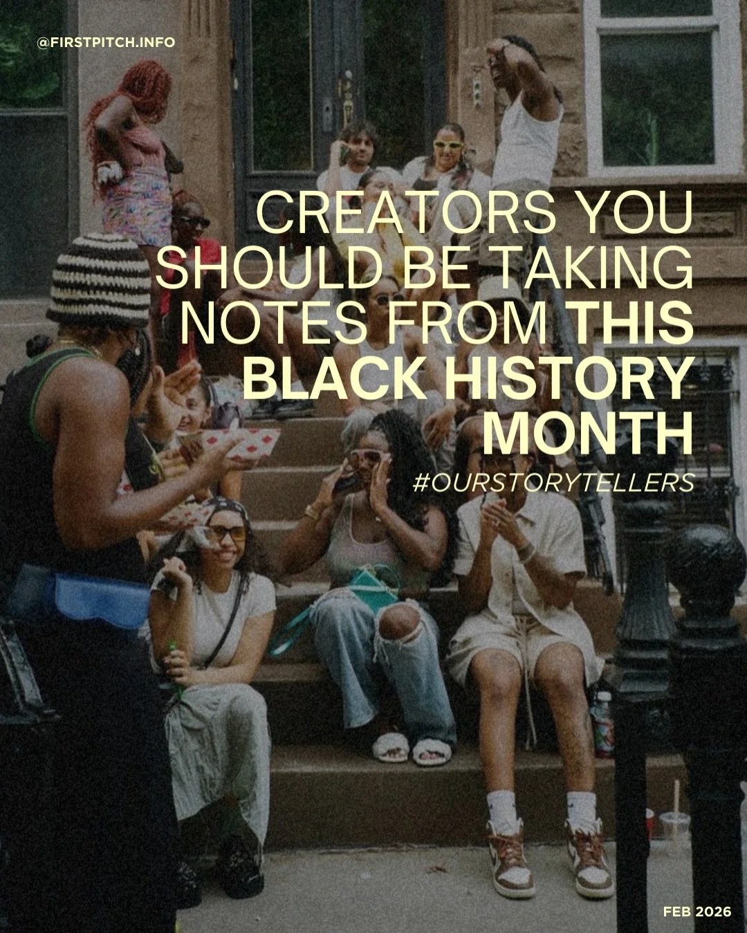 In the name of Black History Month, we are making space to celebrate creativity through the lens of a few creators you might want to take a few notes from. 

This year we&rsquo;re building worlds, not just feeds! Take a look at a few creators that ha