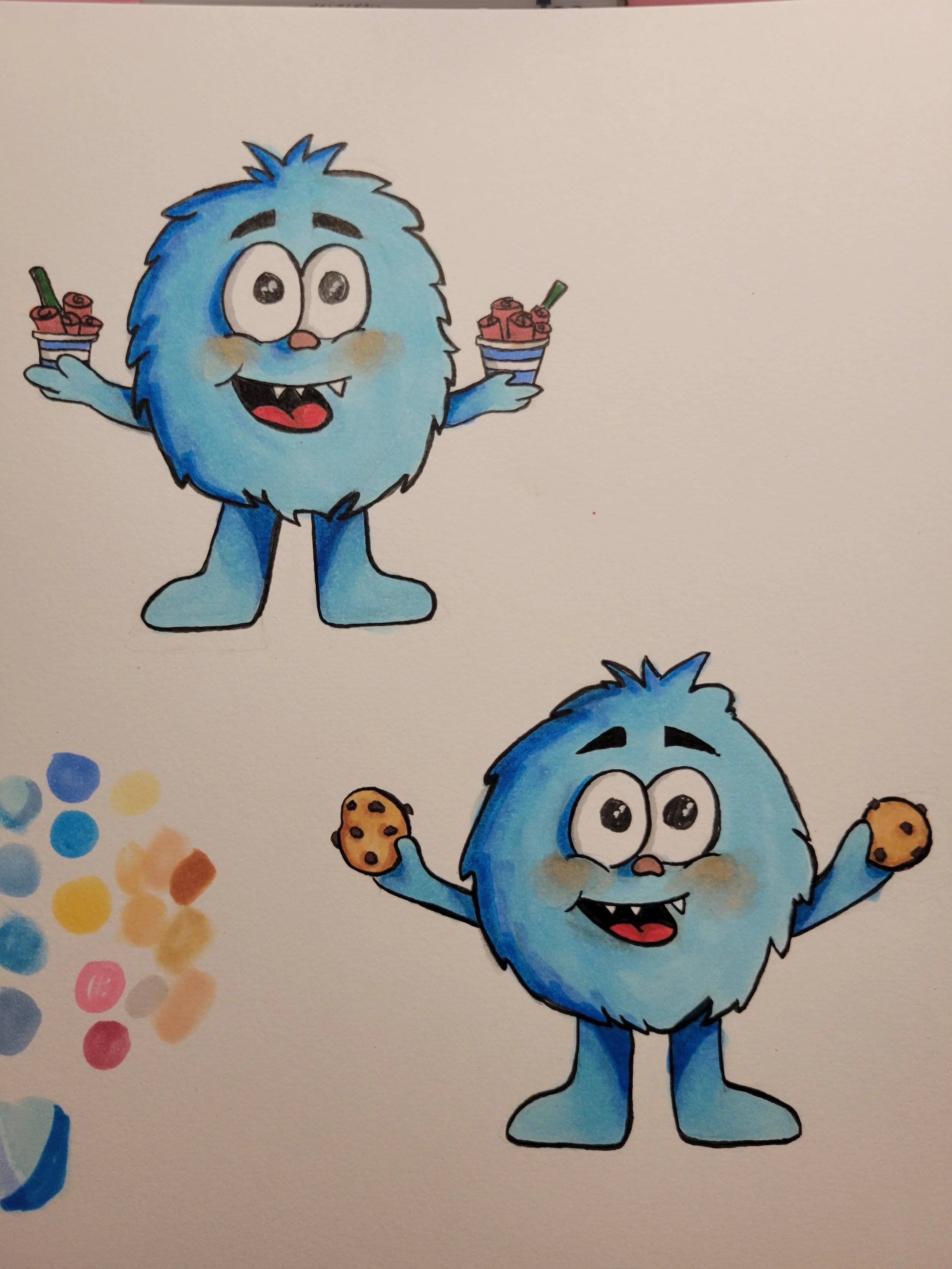 STICKER DESIGN FOR POLAR BITES