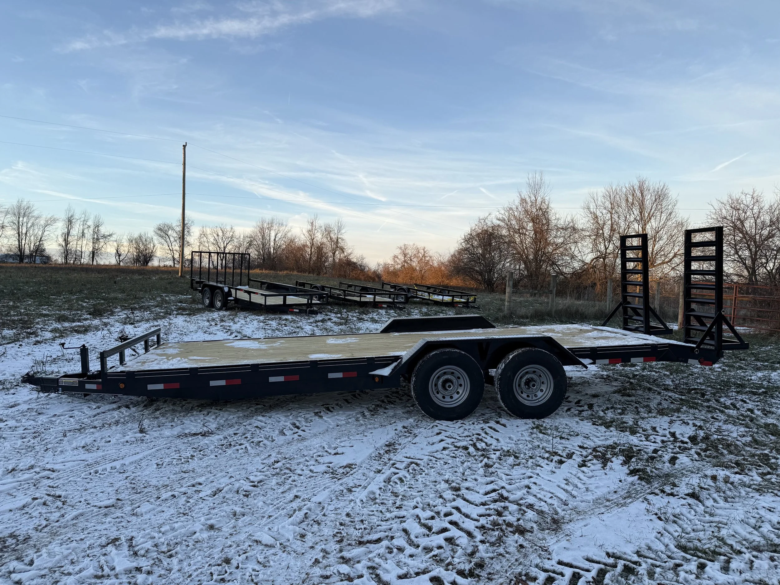 2026 C & W 20+2 Equipment Trailer