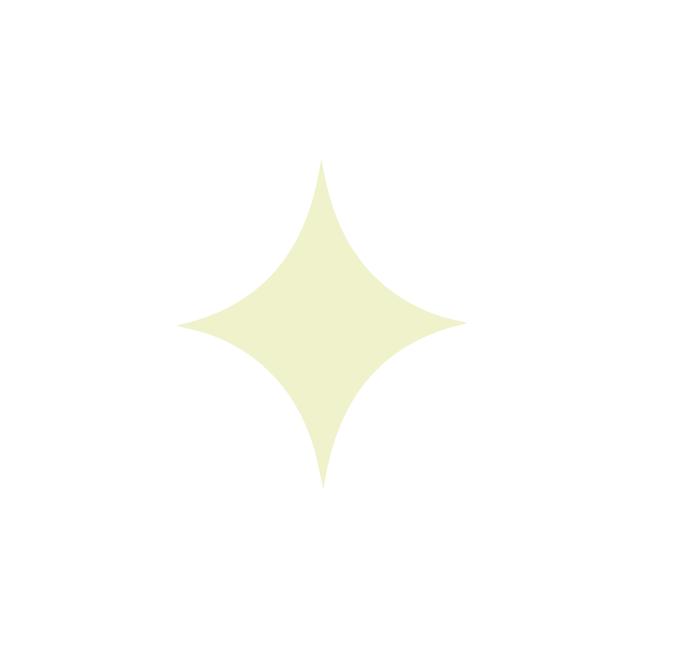 Une étoile brillante à quatre branches de couleur claire sur fond noir.