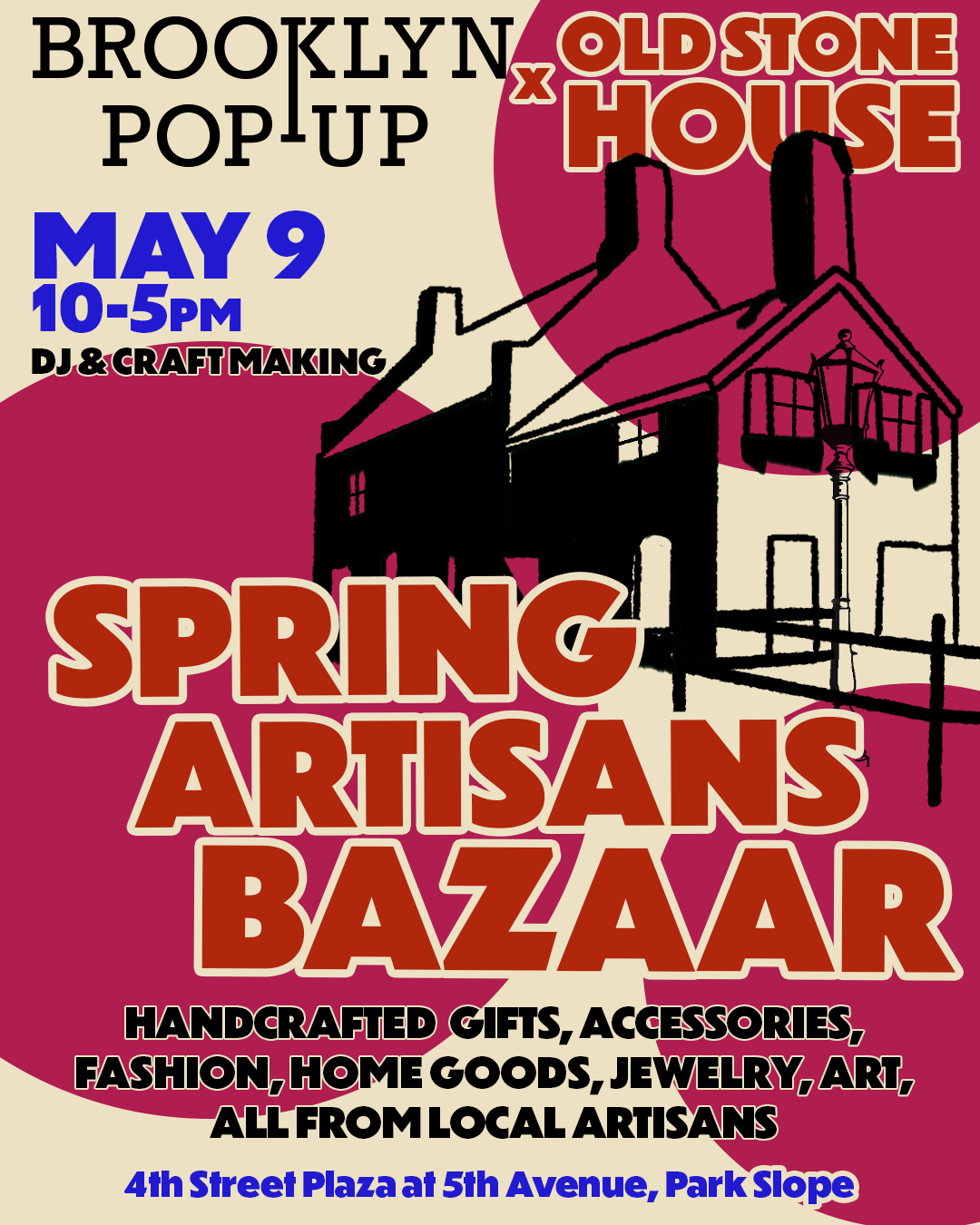 Brooklyn Pop-Up Old Stone House 