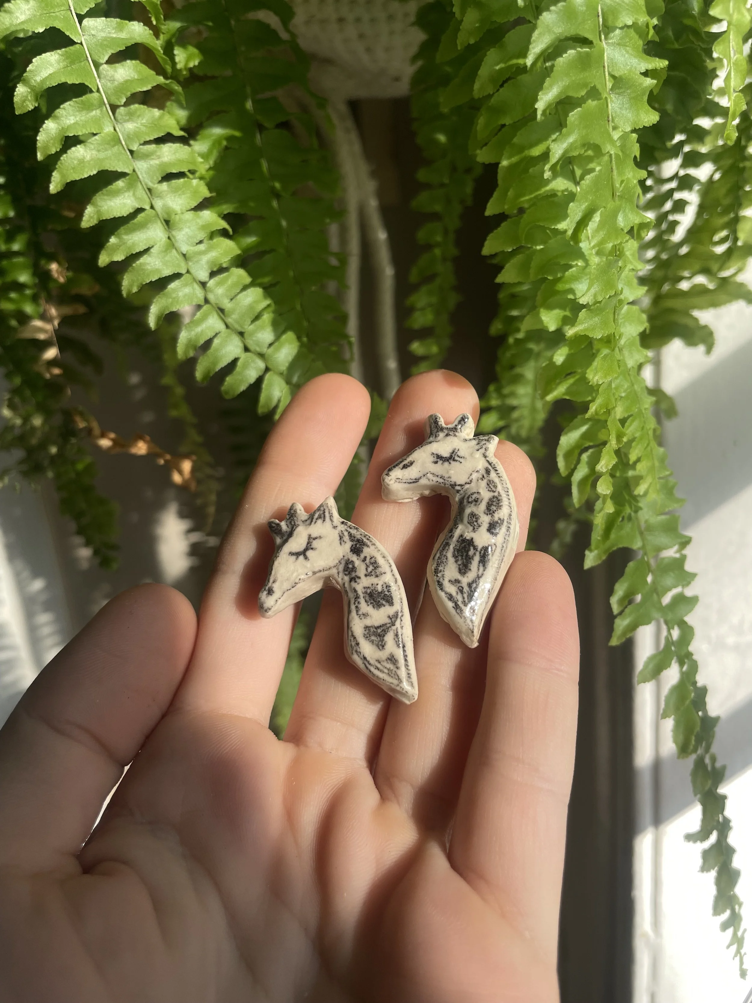 Giraffe Earrings