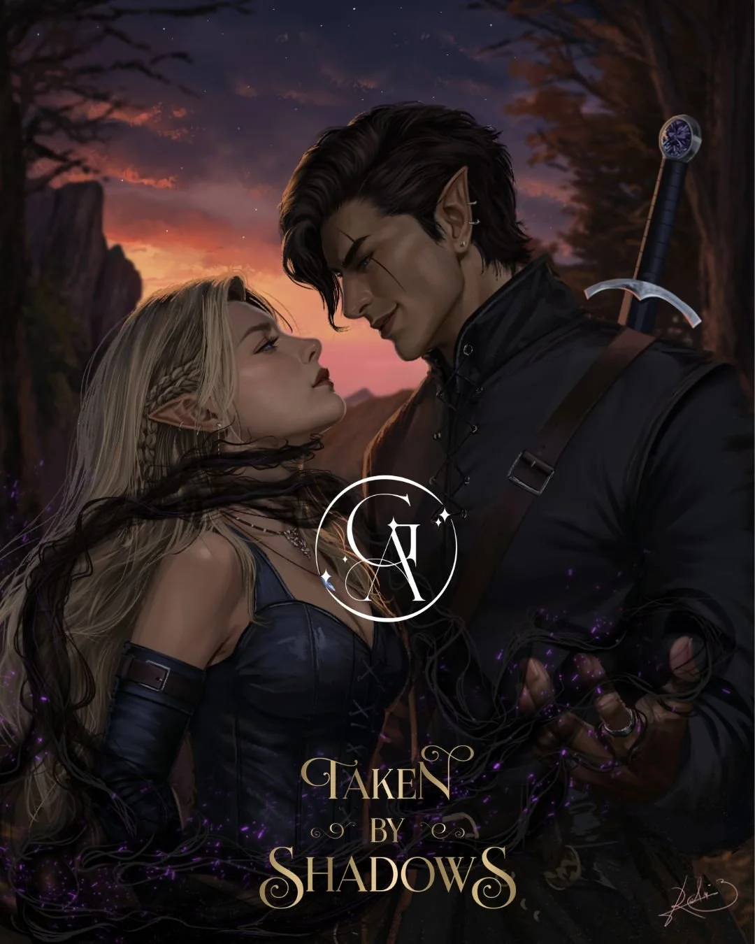 Shadow Ropes Imogen & Kaed Print