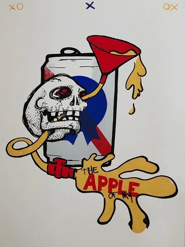 Beer Bong Screenprint