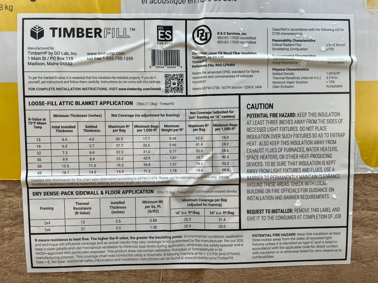 TimberFill Insulation
