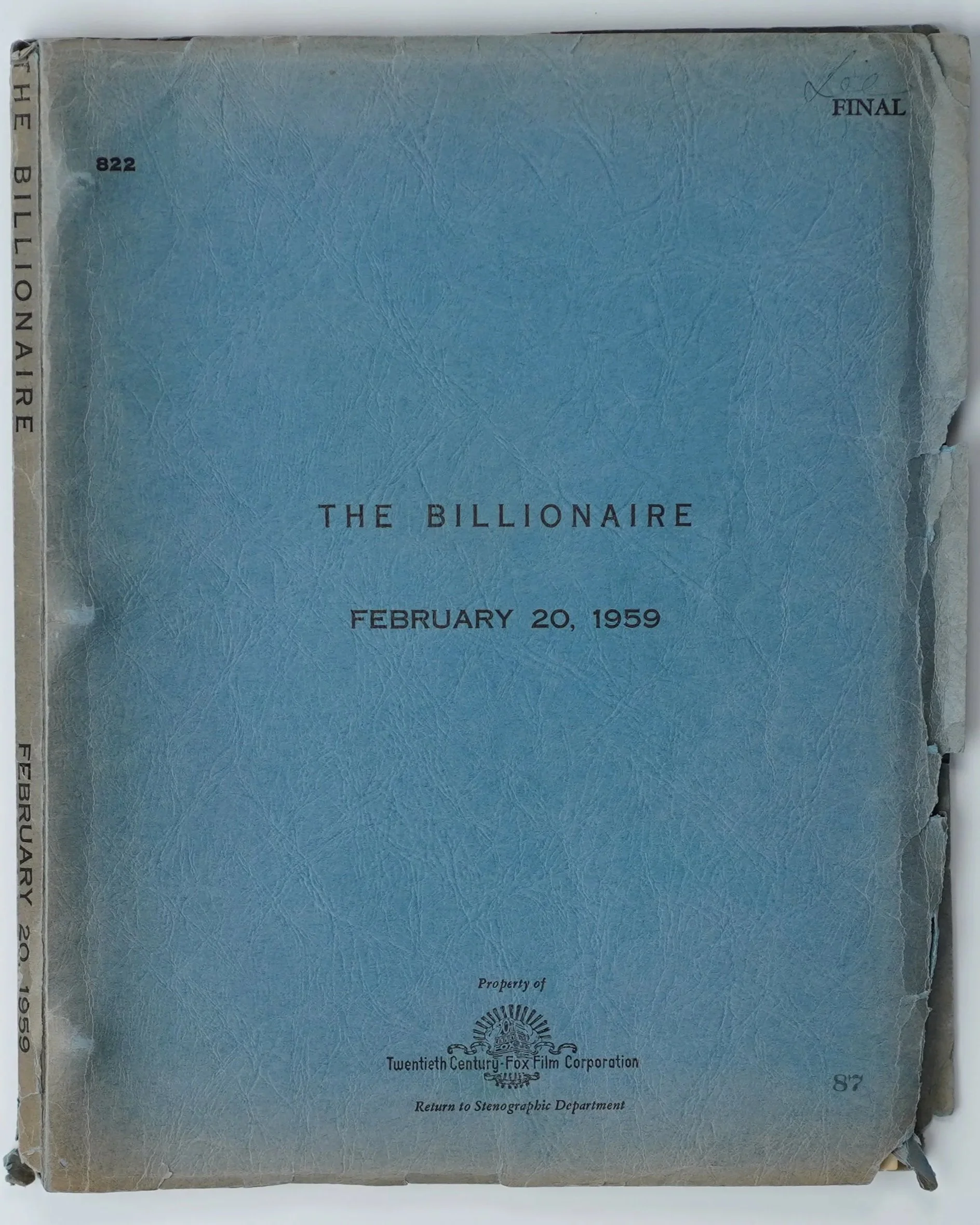 Marilyn Monroe’s Penultimate Film