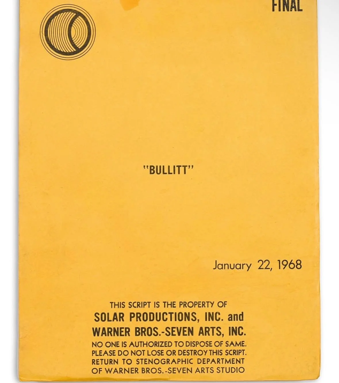 The King of Cool: Steve Mcqueen in Bullit