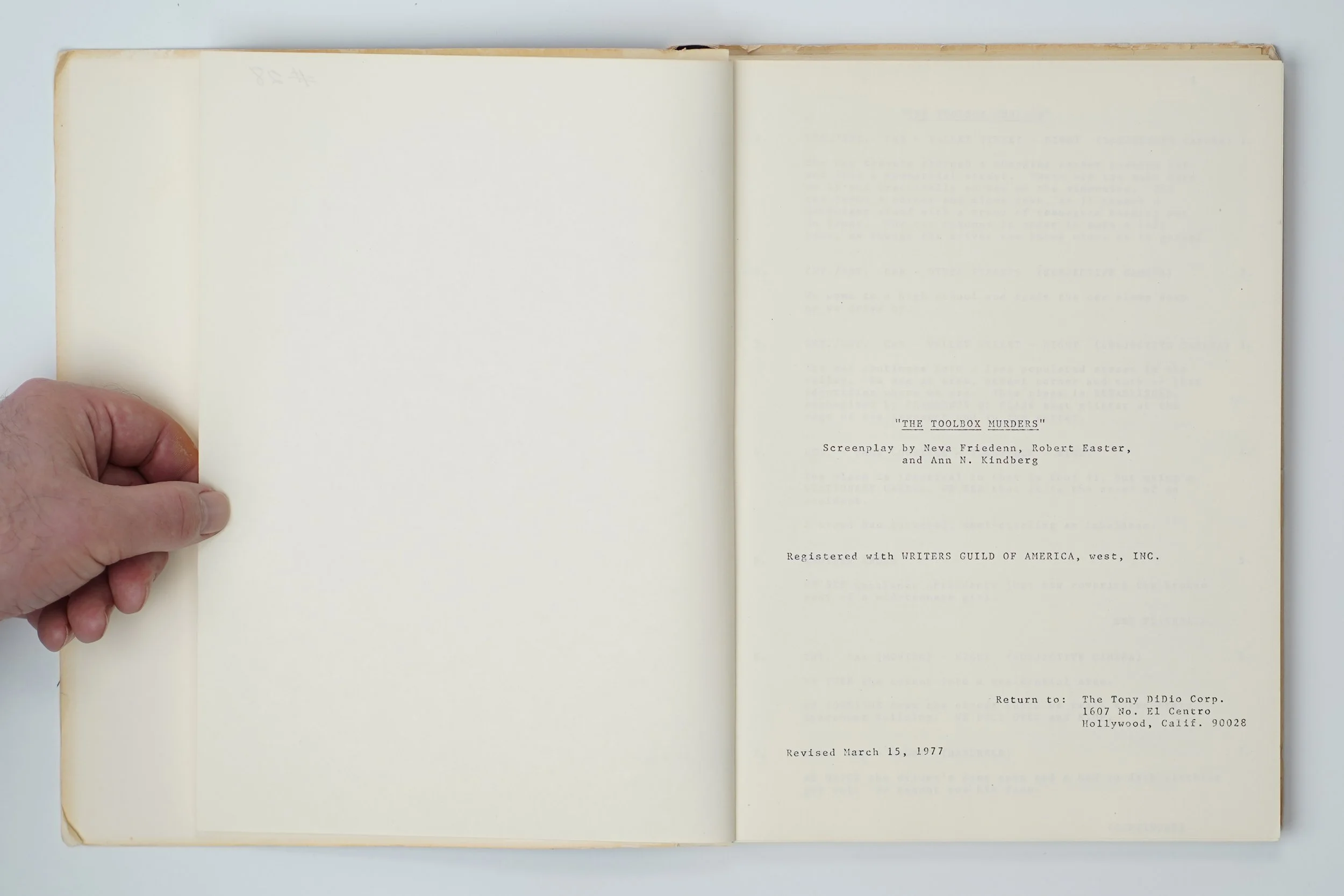 An Original Video Nasty from the Director of Charlie’s Angels