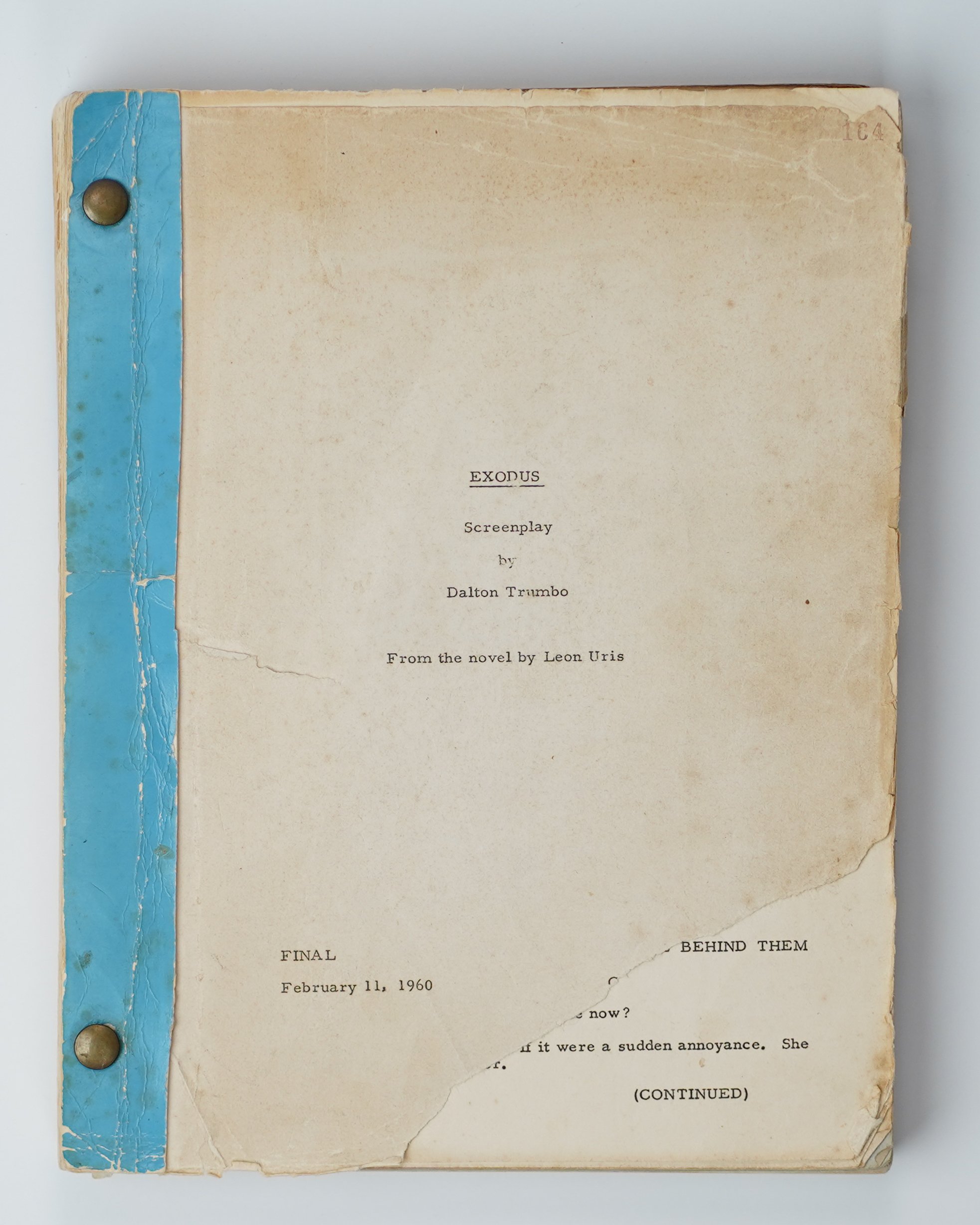 The End of the Hollywood Blacklist