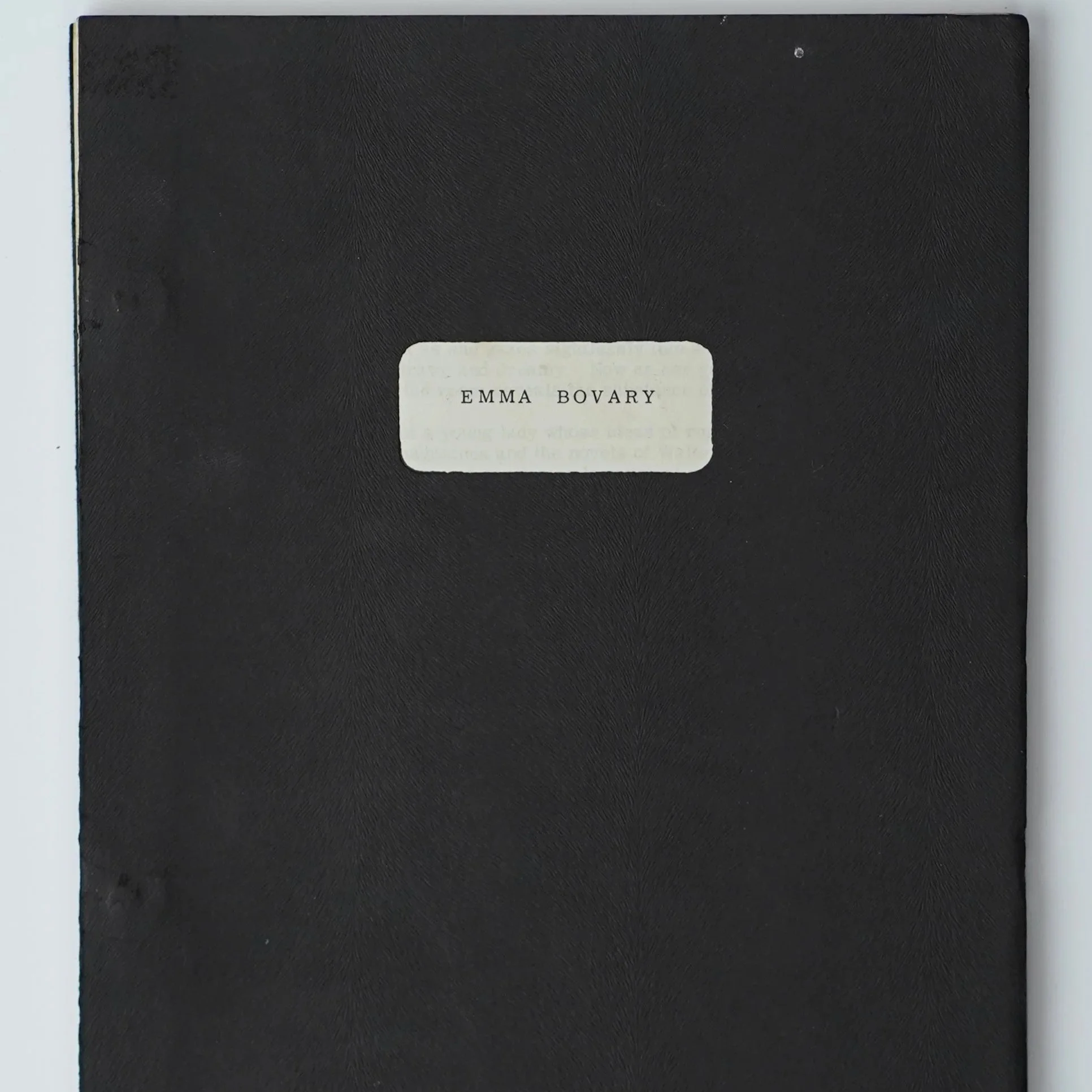 From Emma Bovary to Ryan’s Daughter