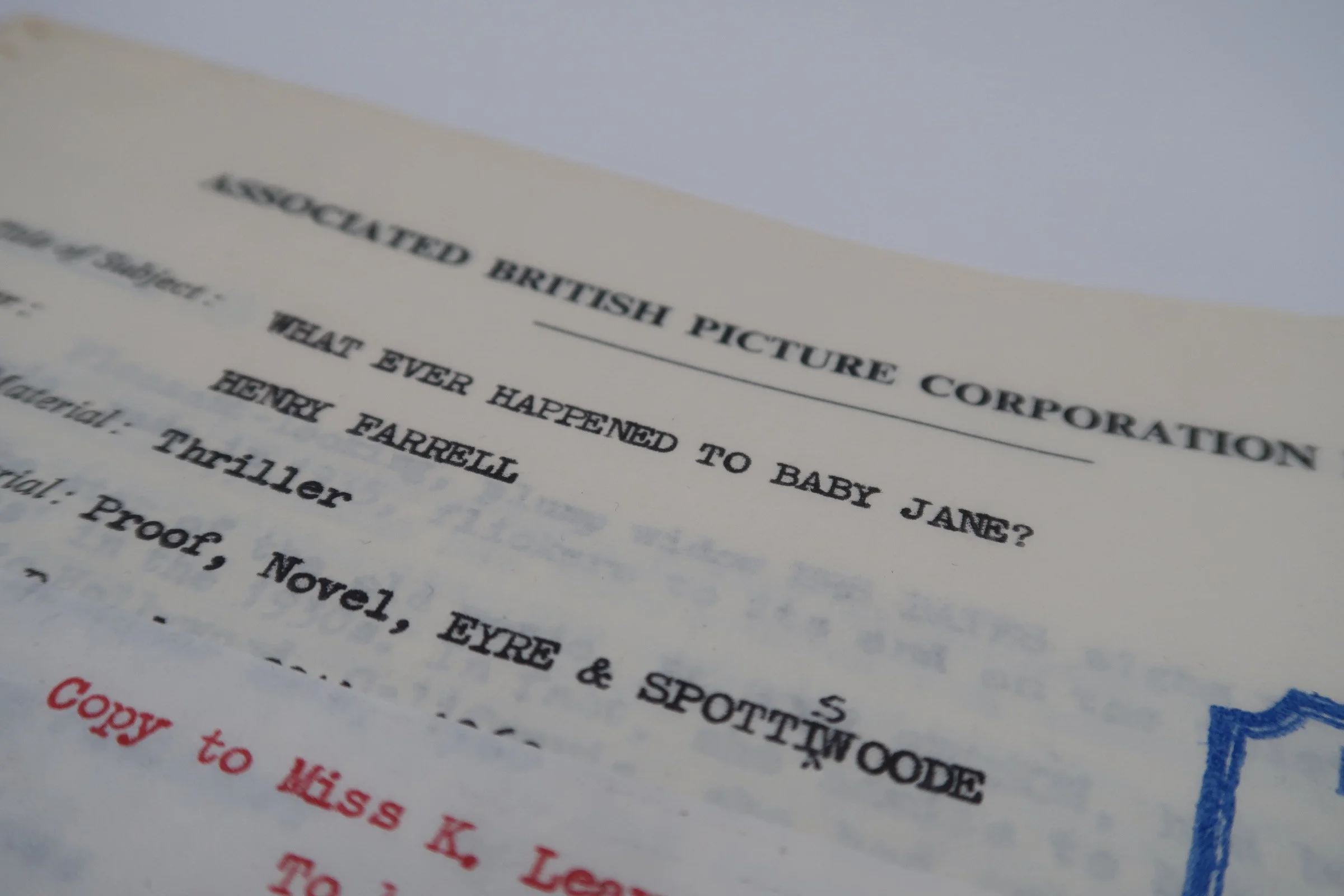 Whatever Happened To Baby Jane?