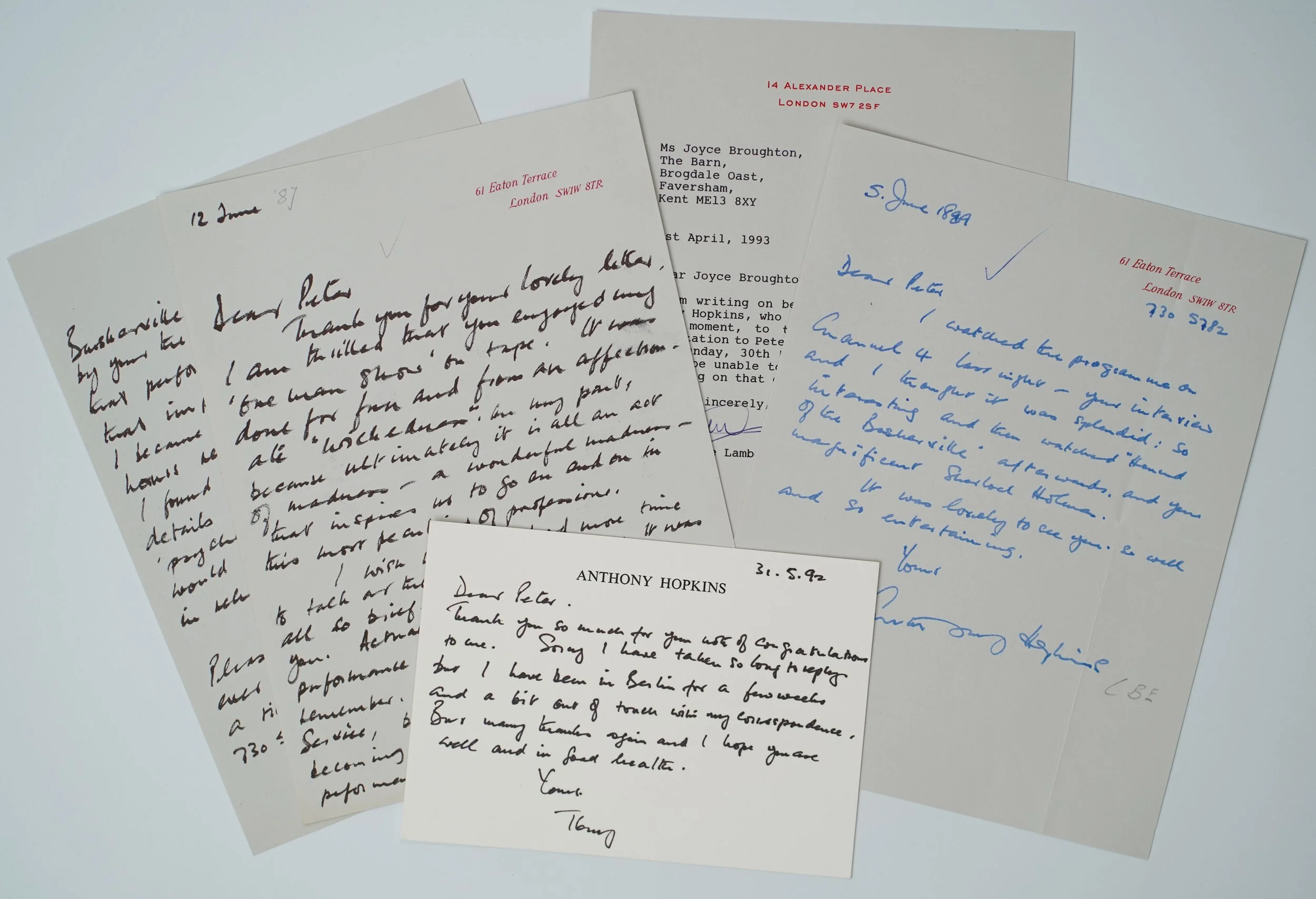 2 ALS From Anthony Hopkins To Peter Cushing