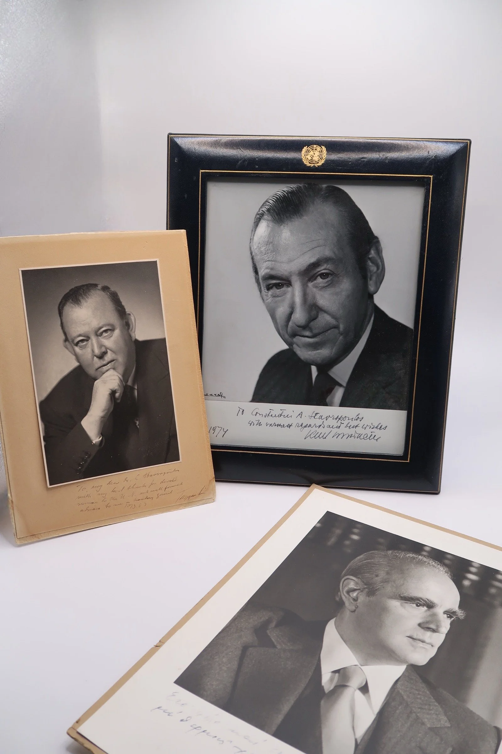 A UN diplomat’s Collection of Inscribed Portraits.