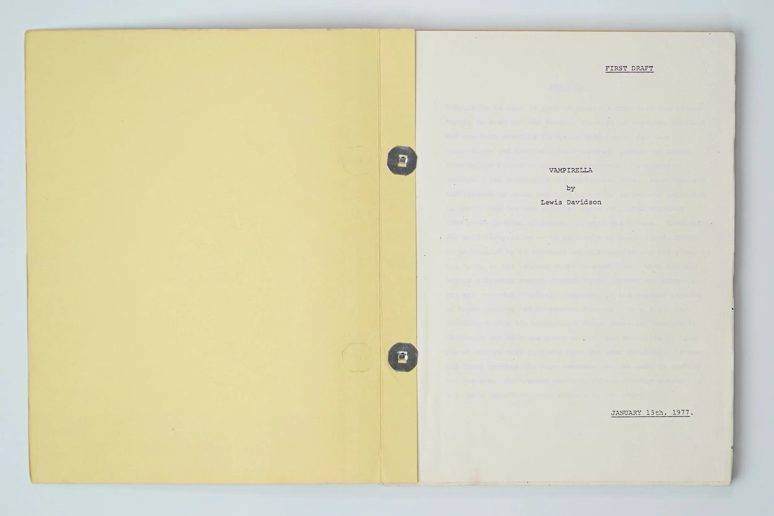 An Unproduced Hammer Film