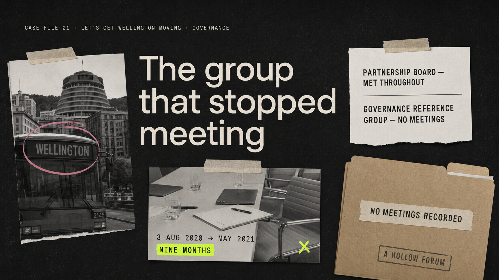 The group that stopped meeting