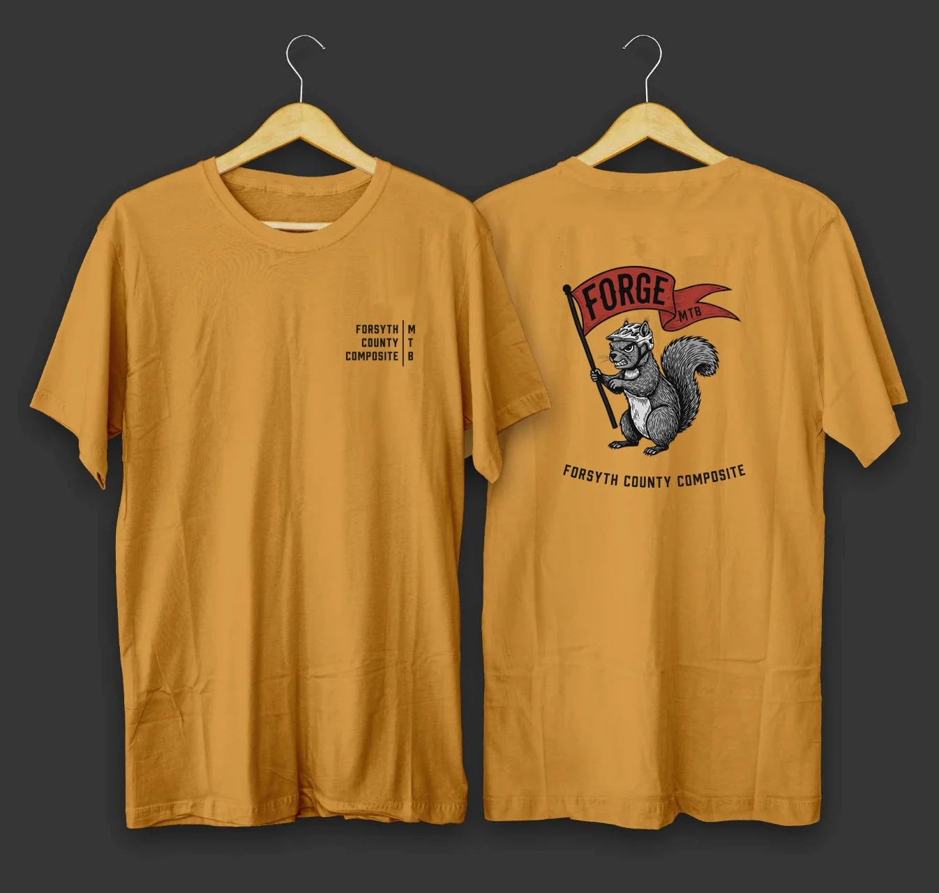 Forge Squirrel S/S T-Shirt Spectra Yellow