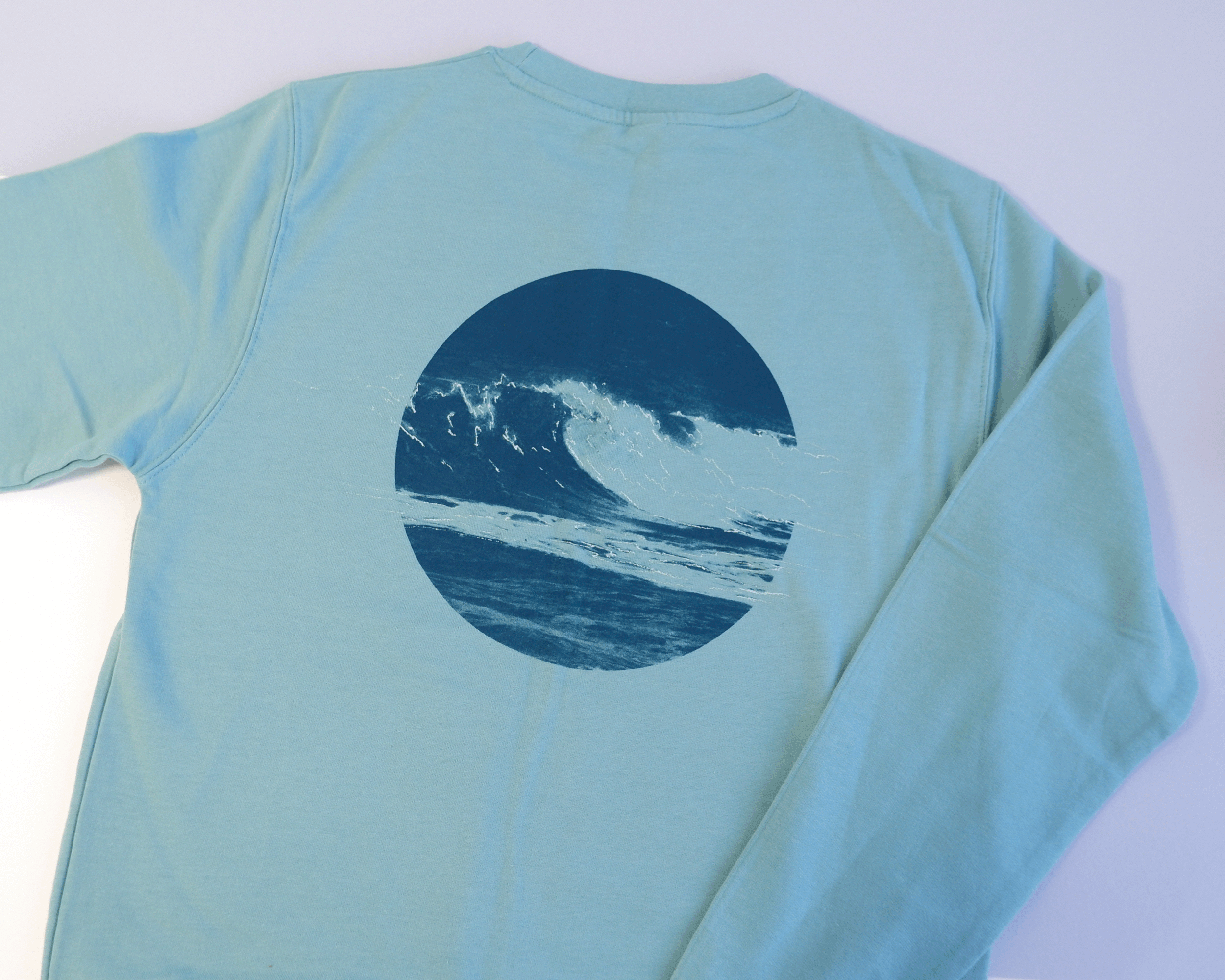 Waves Jumper - Seafoam