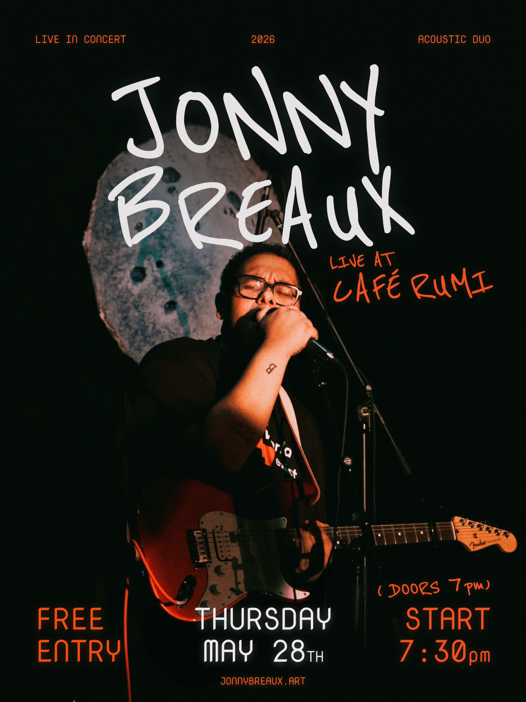 Living Room Concert @ Cafe Rumi
