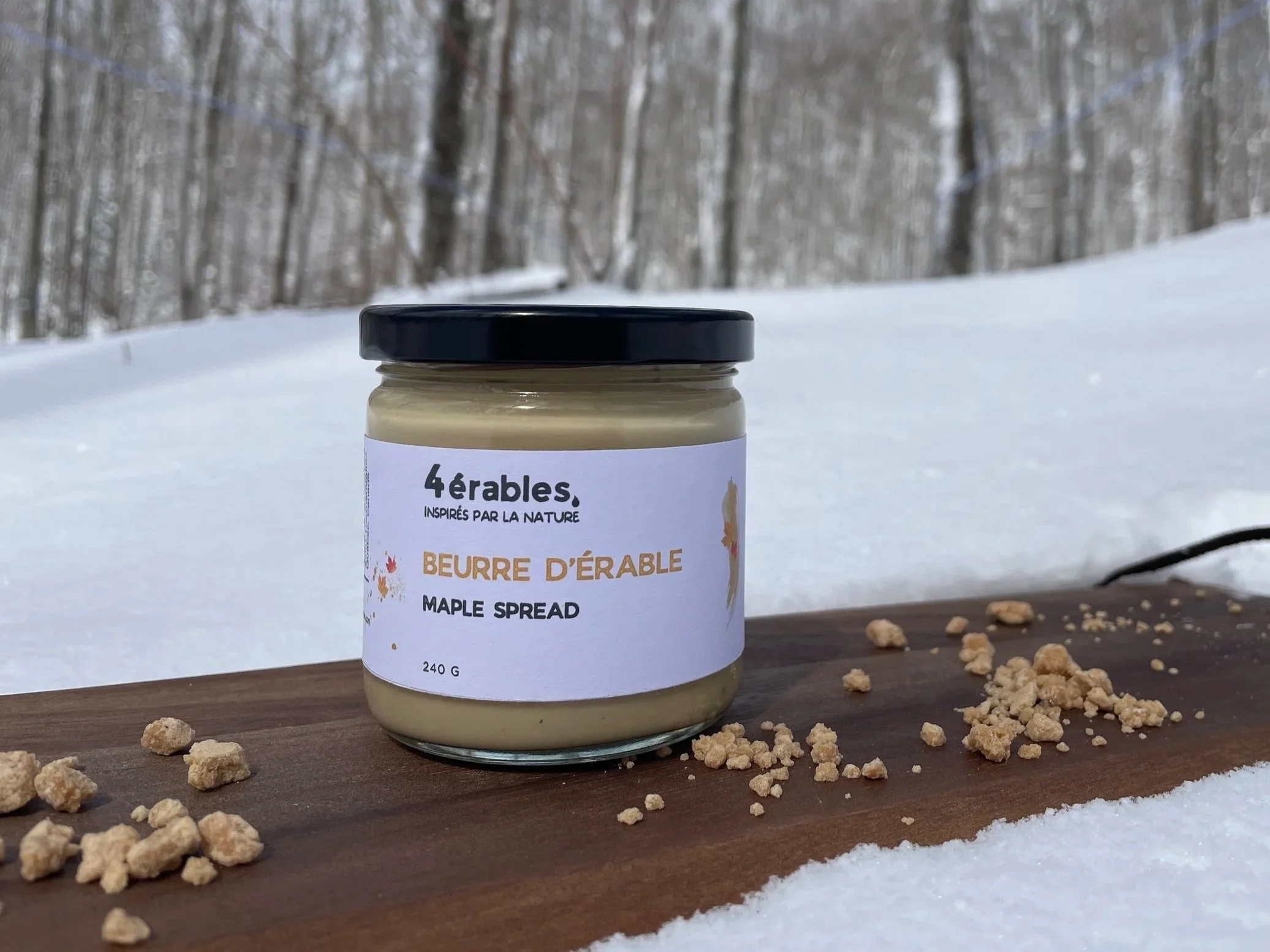 Beurre d'érable, nature