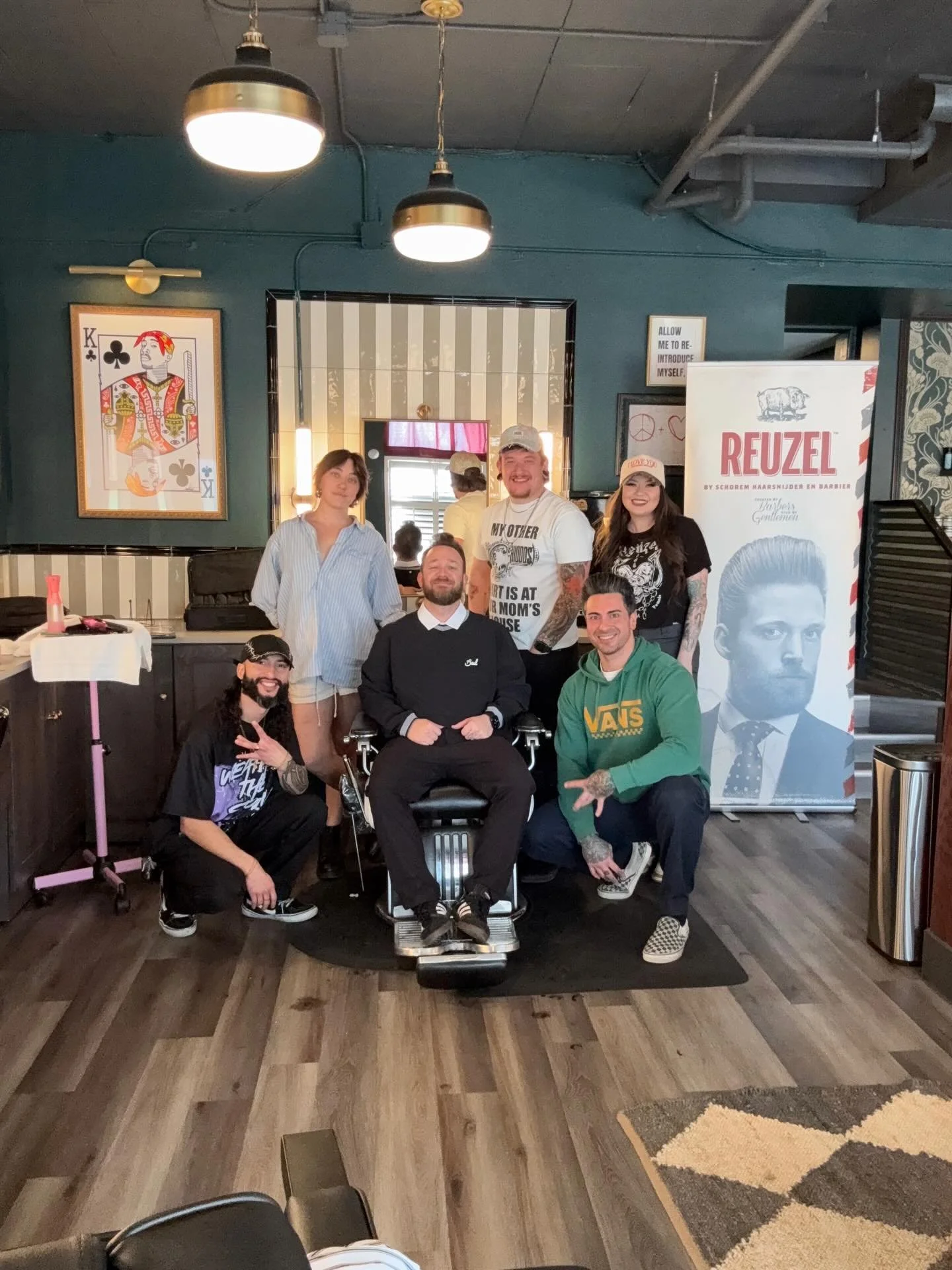 Awesome first Reuzel Education class here at Westside Social