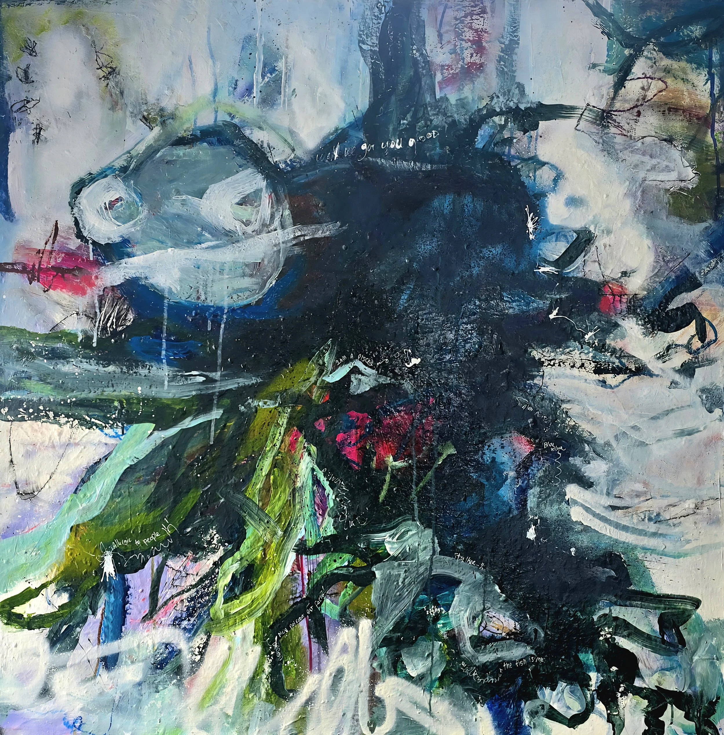 I Was Trying to Tell You | 40x40