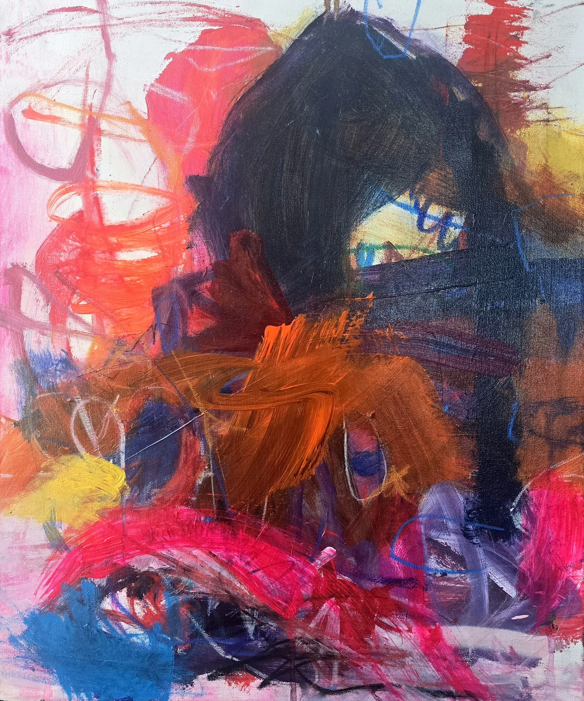 The Shape That Wouldn’t Speak | 20x24