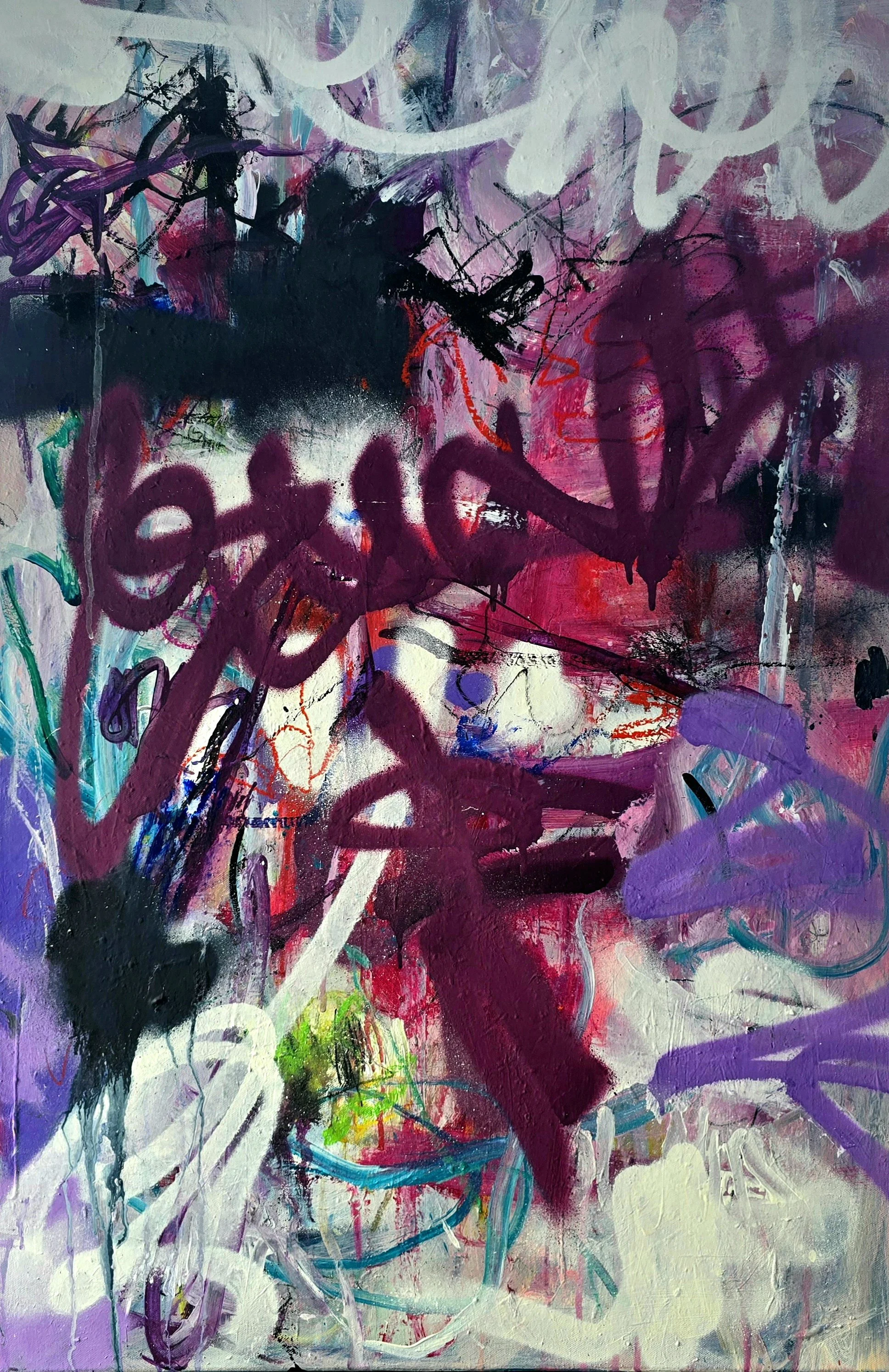 Permission to Be Messy  | 24x36