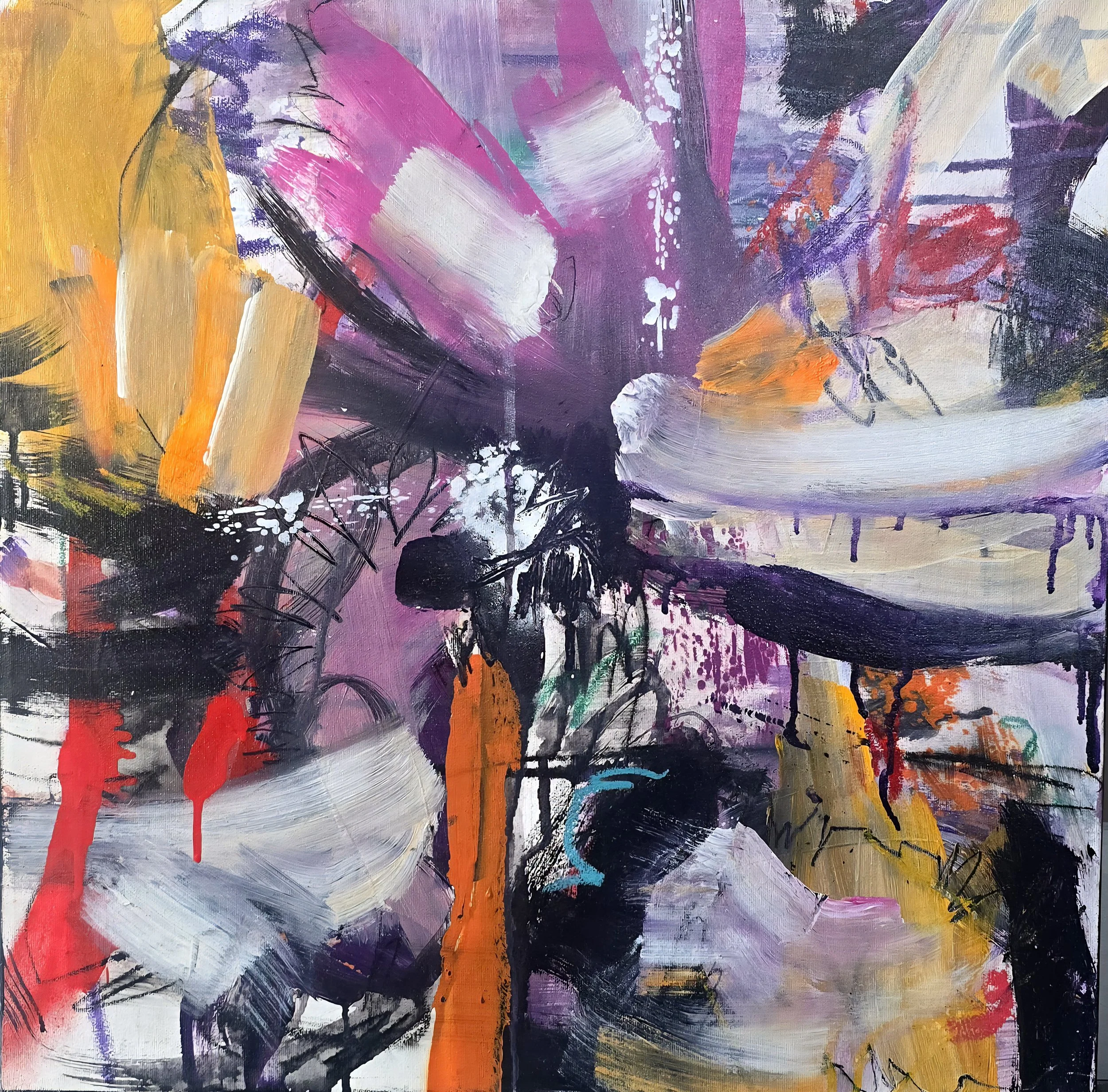 Unfinished Motion | 20x20