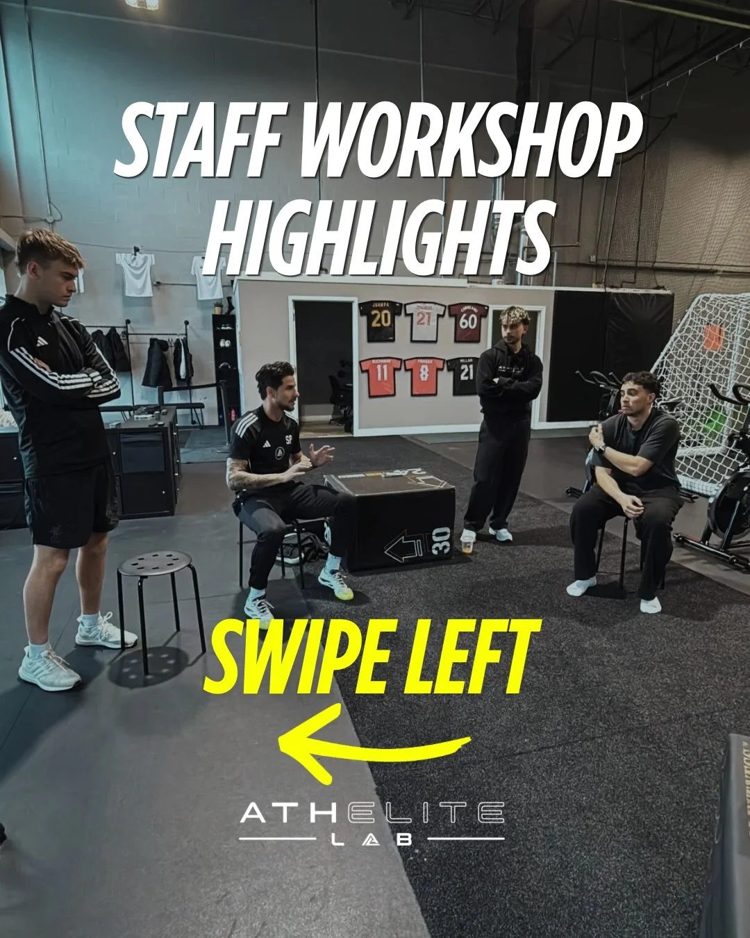 As ATHELITE LAB continues to grow, so does our responsibility to maintain the same standard across every session.

Workshops like this allow our staff to align on how we coach, how we communicate, and how we deliver training.

Consistency is everythi