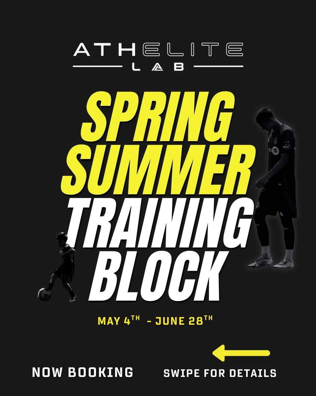 It&rsquo;s the time of the year where things get busy! 
But busy doesn&rsquo;t mean you&rsquo;re getting better..

NOW BOOKING OUR SPRING SUMMER TRAINING BLOCK ❕

MAY 4th to JUNE 28th

We are not in it for the trophies. Our only focus is on making pl