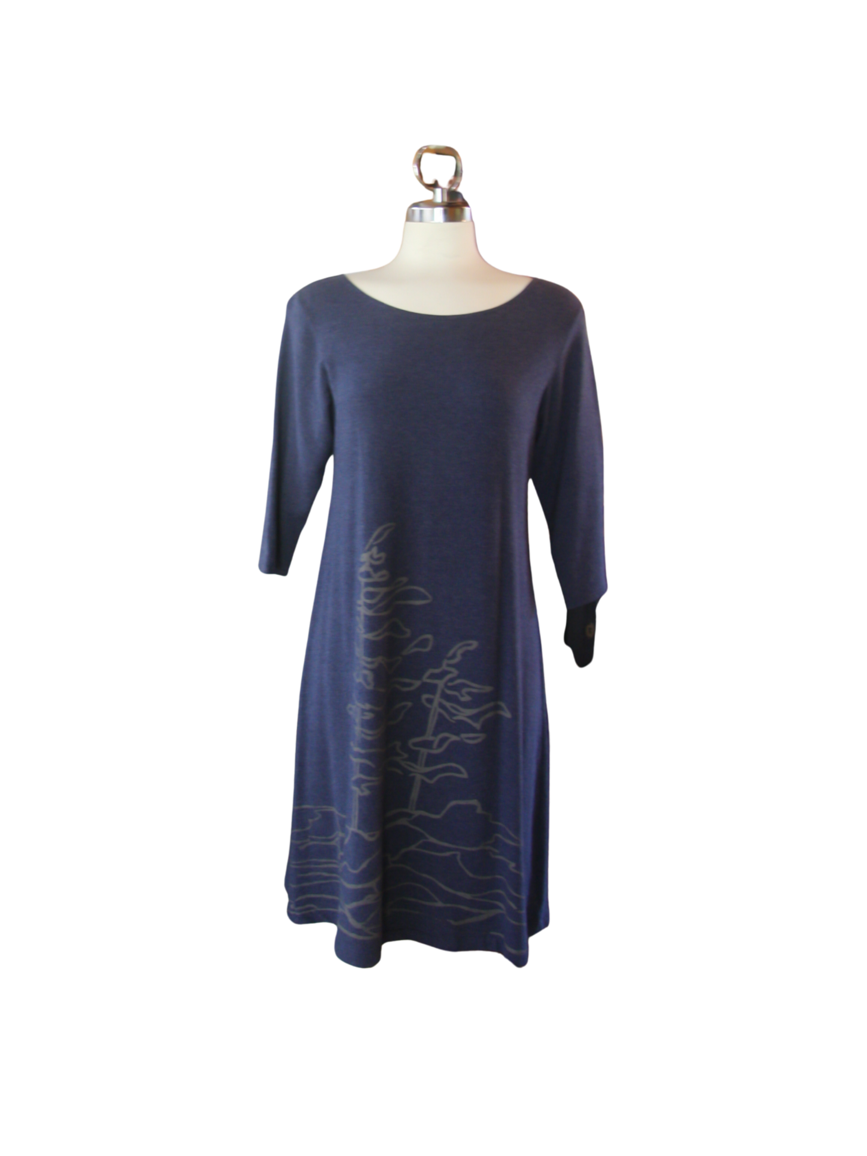 Hand sewn & screen printed dress