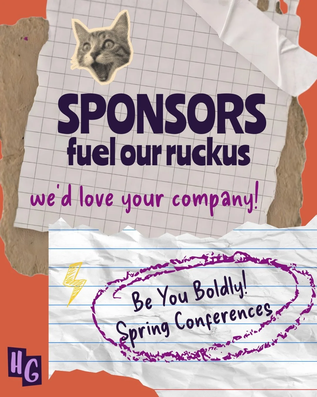 We&rsquo;ve got BIG GOALS &amp; BIG IDEAS! 🌼🎉

✨NOW we need your support&mdash; Our sponsors make this magic happen 💜

Join us in causing a RUCKUS 💥

Link in bio 🔗
HardyGirls.org/be-you-boldly/ 

#HardyGirls25 #CauseARuckus #YouthFeminism