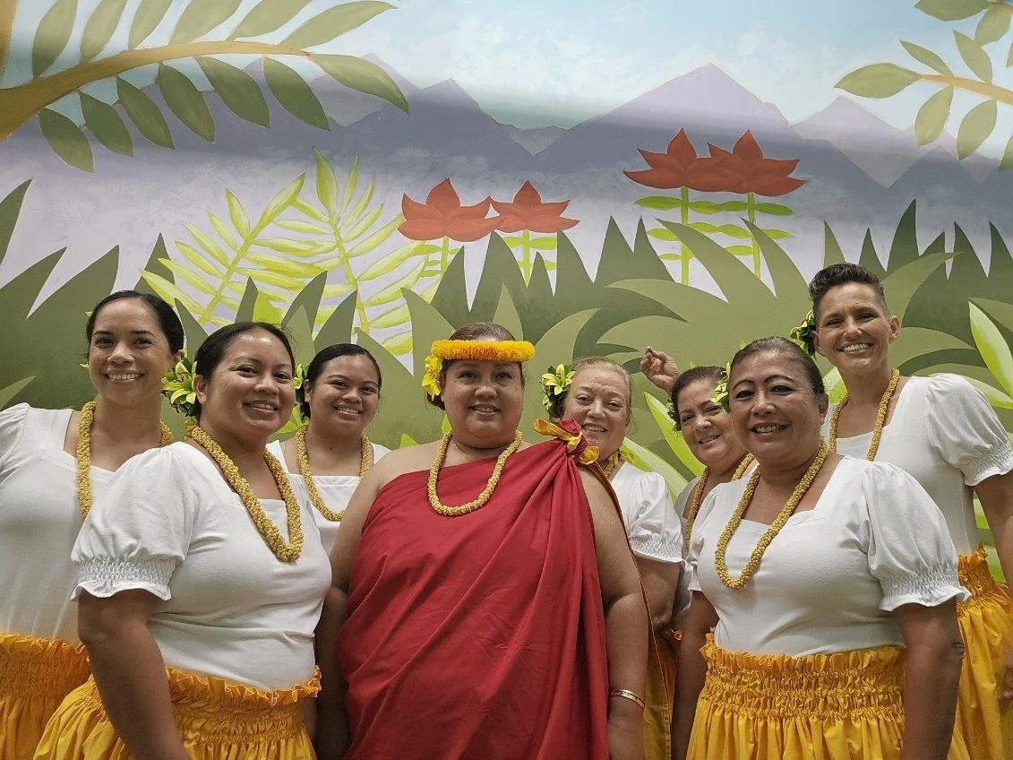 Backstage with the Halau