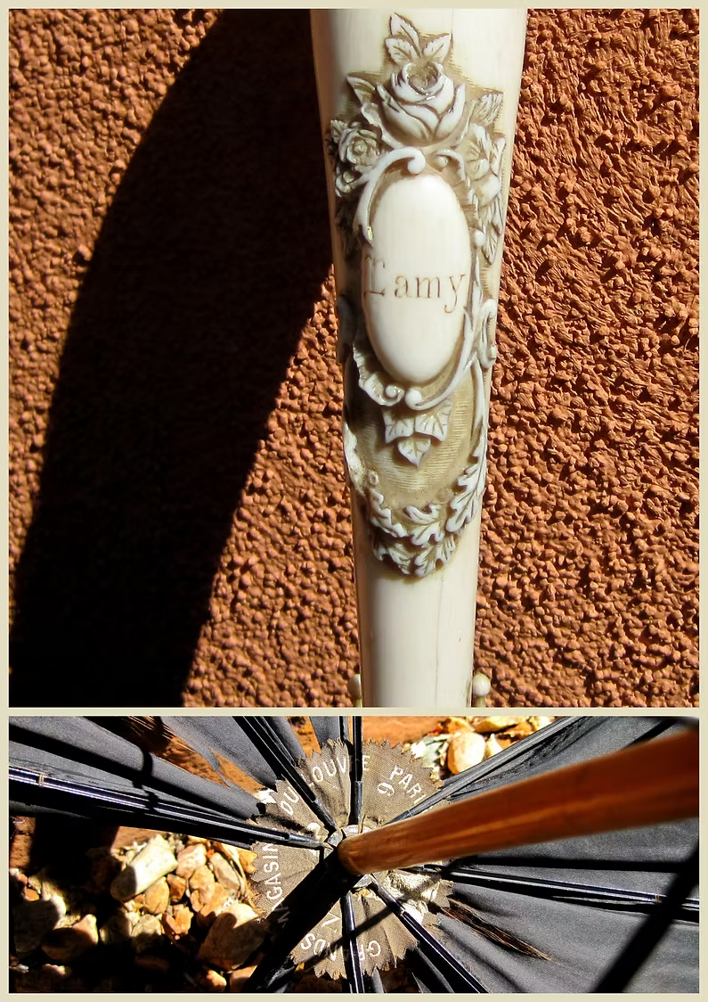  ITEM 035-814: Archbishop Jean-Baptiste Lamy's Umbrella