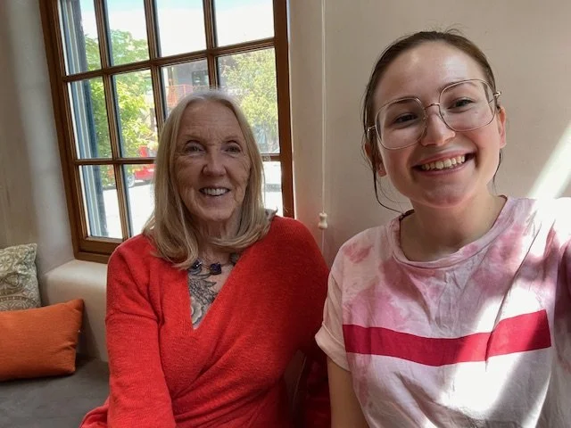 w/ my website editor Leah Naxon circa 2021