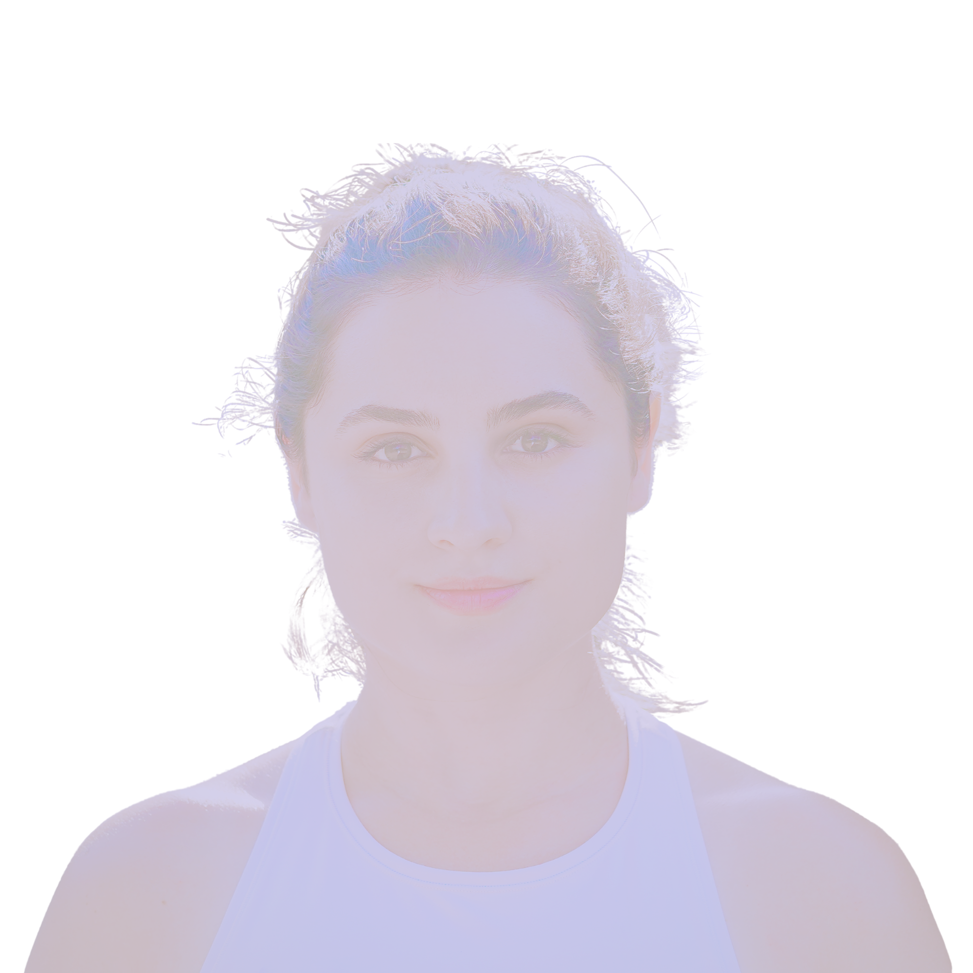 Close-up of Olympia Georgeson, Attachment and Trauma-Informed Relationship Therapist, Coach & Educator.